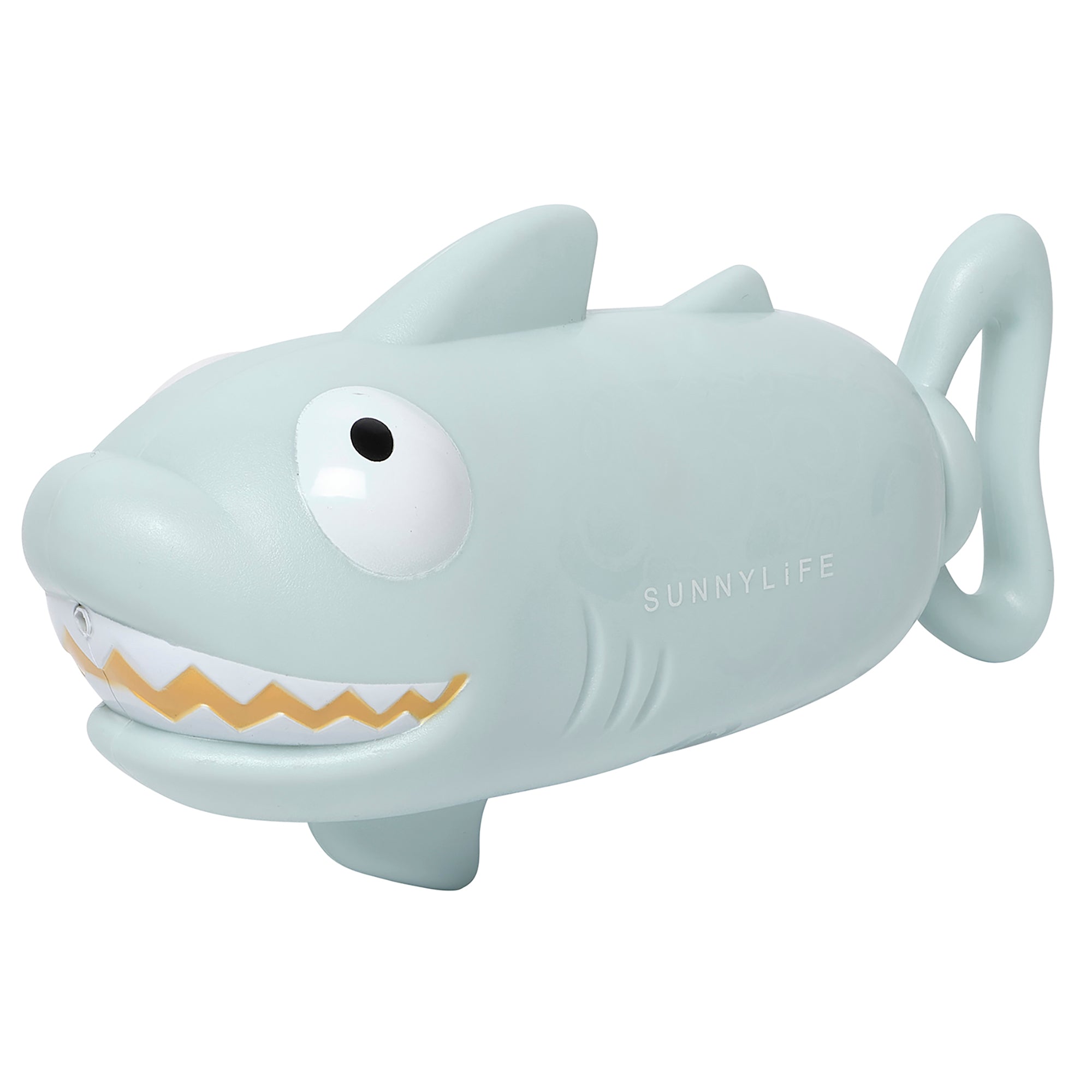 Sunnylife Shark Pastel Blue Animal Soaker - Kid's Water Squirter Pool Toy