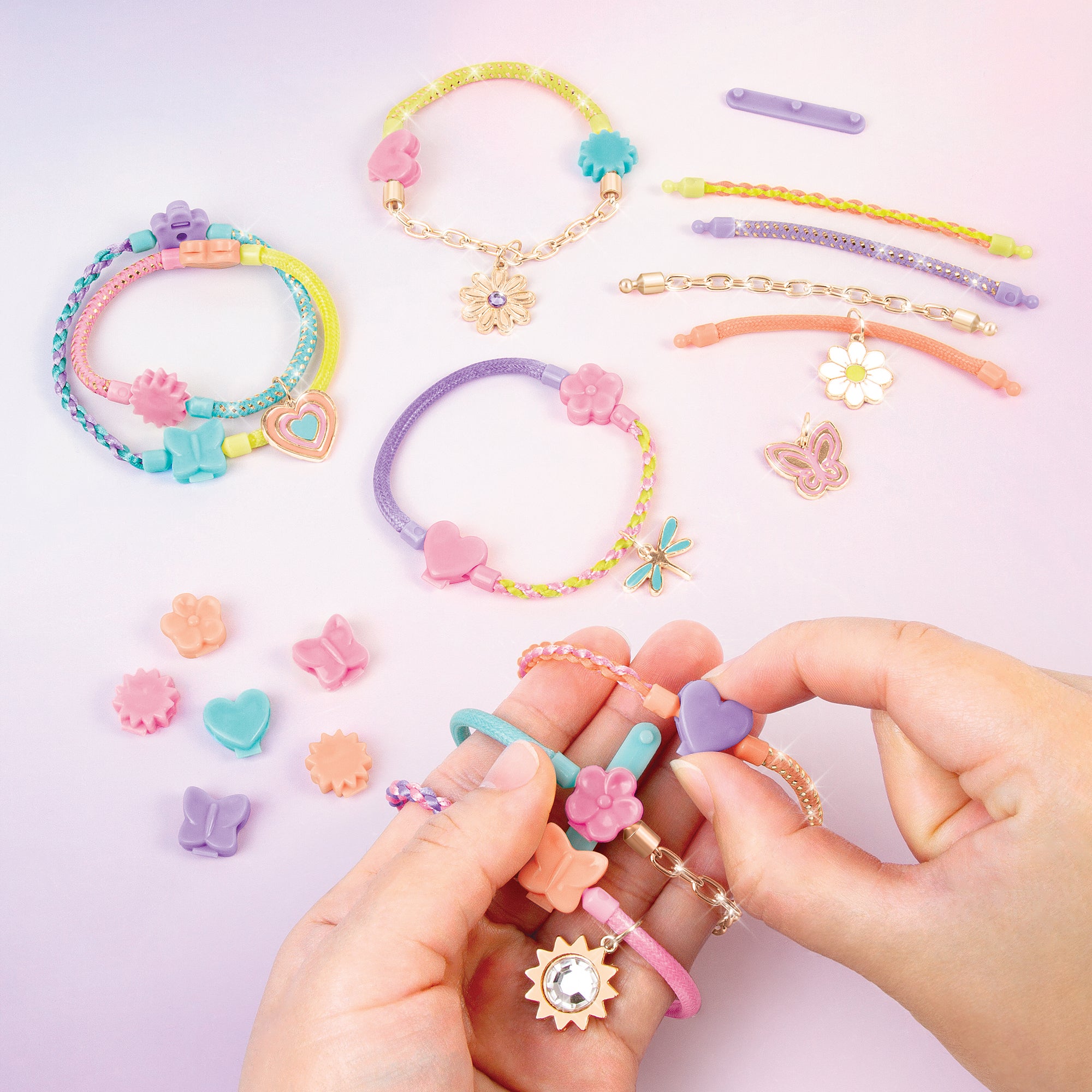 MIR Pastel Paradise Jewelry Kit - Bracelet & Necklace Crafting Set - Image 4
