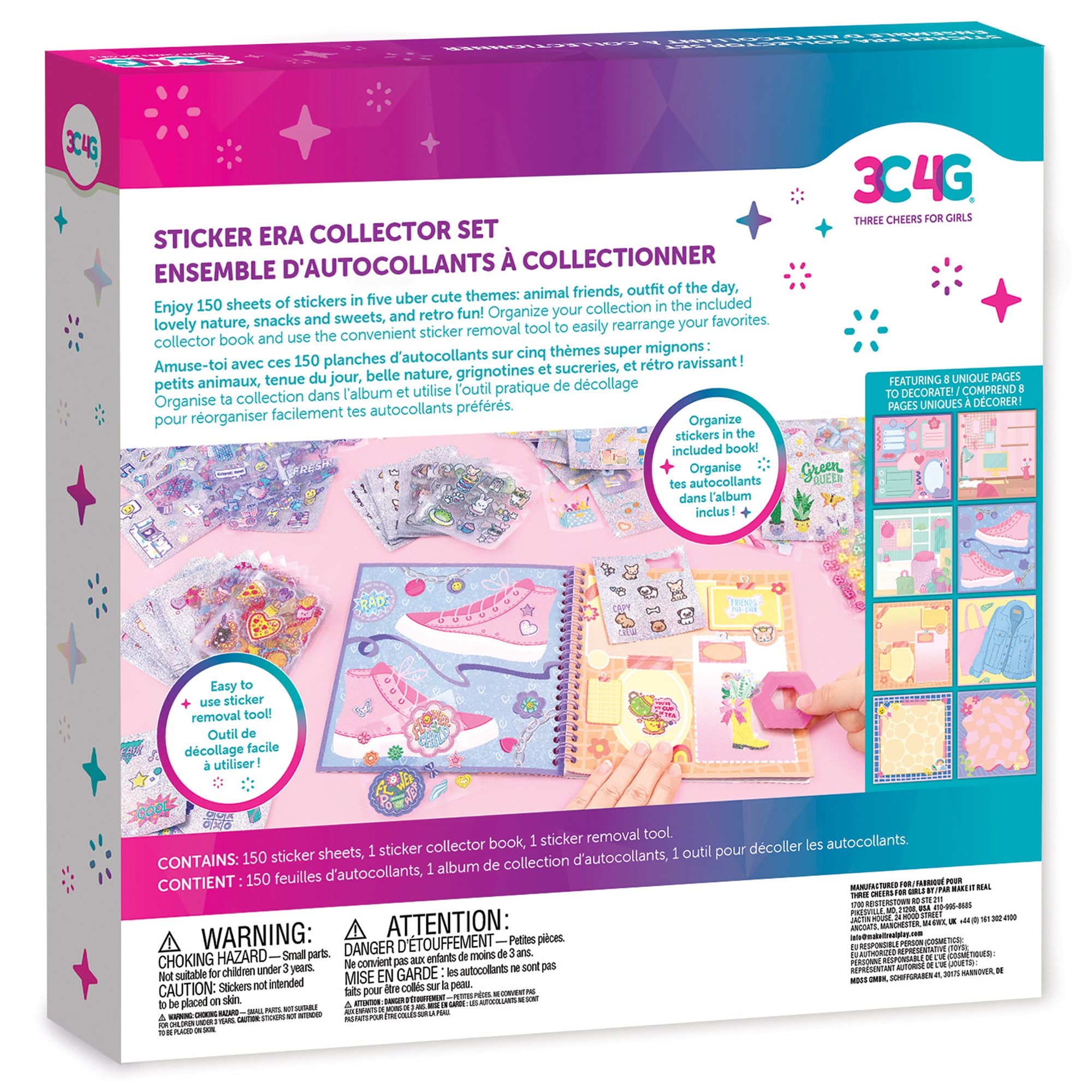 3C4G: I'm In My Sticker Era Collector Set