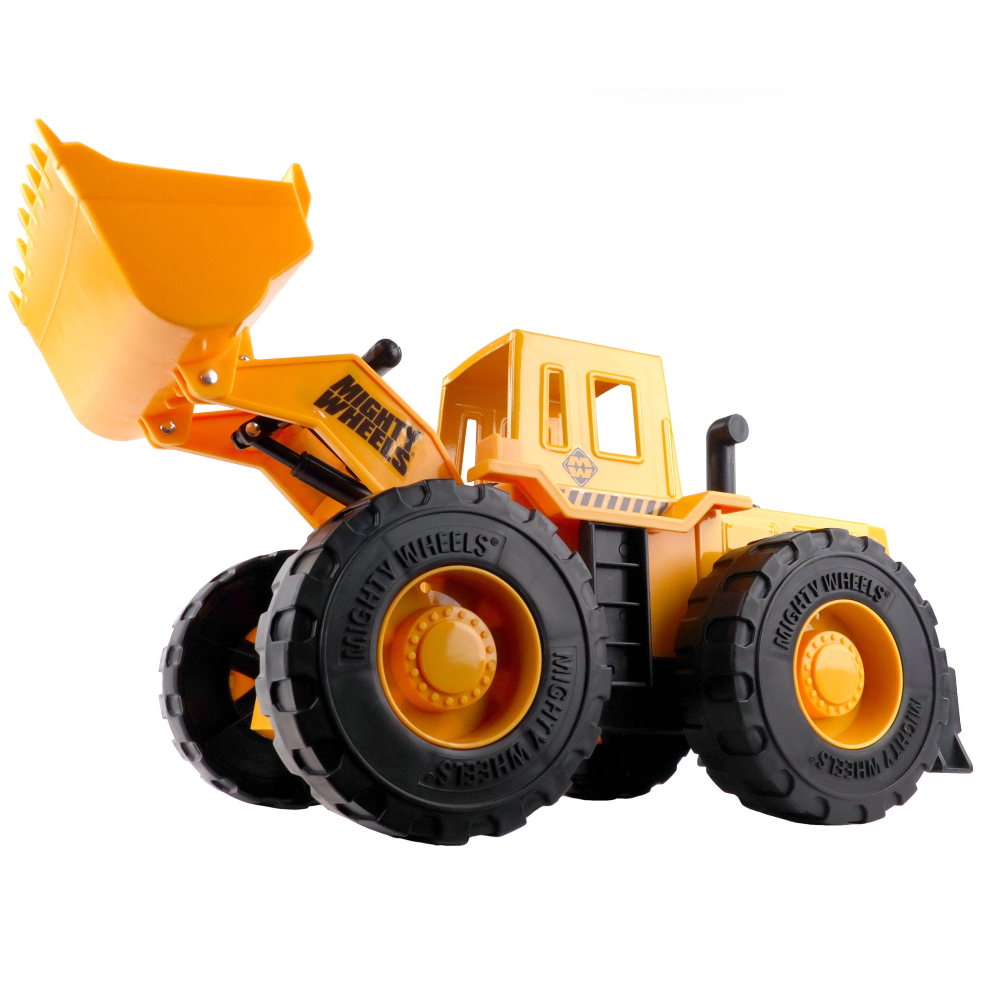 Mighty Wheels 16" Mega Front Loader - Lever Operated, Durable Construction Toy - Image 4