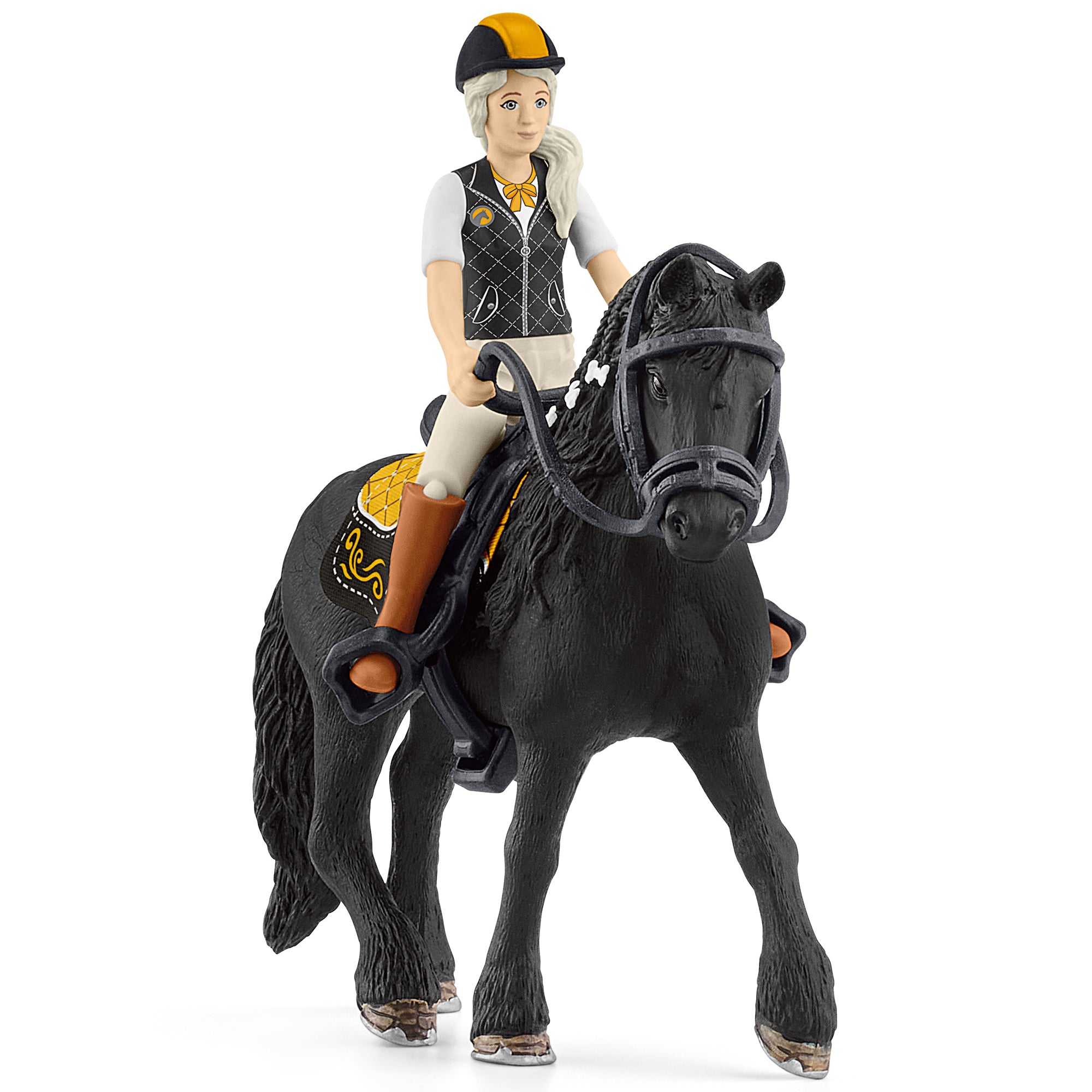 Schleich Horse Club Tori & Princess Articulated Playset - Black
