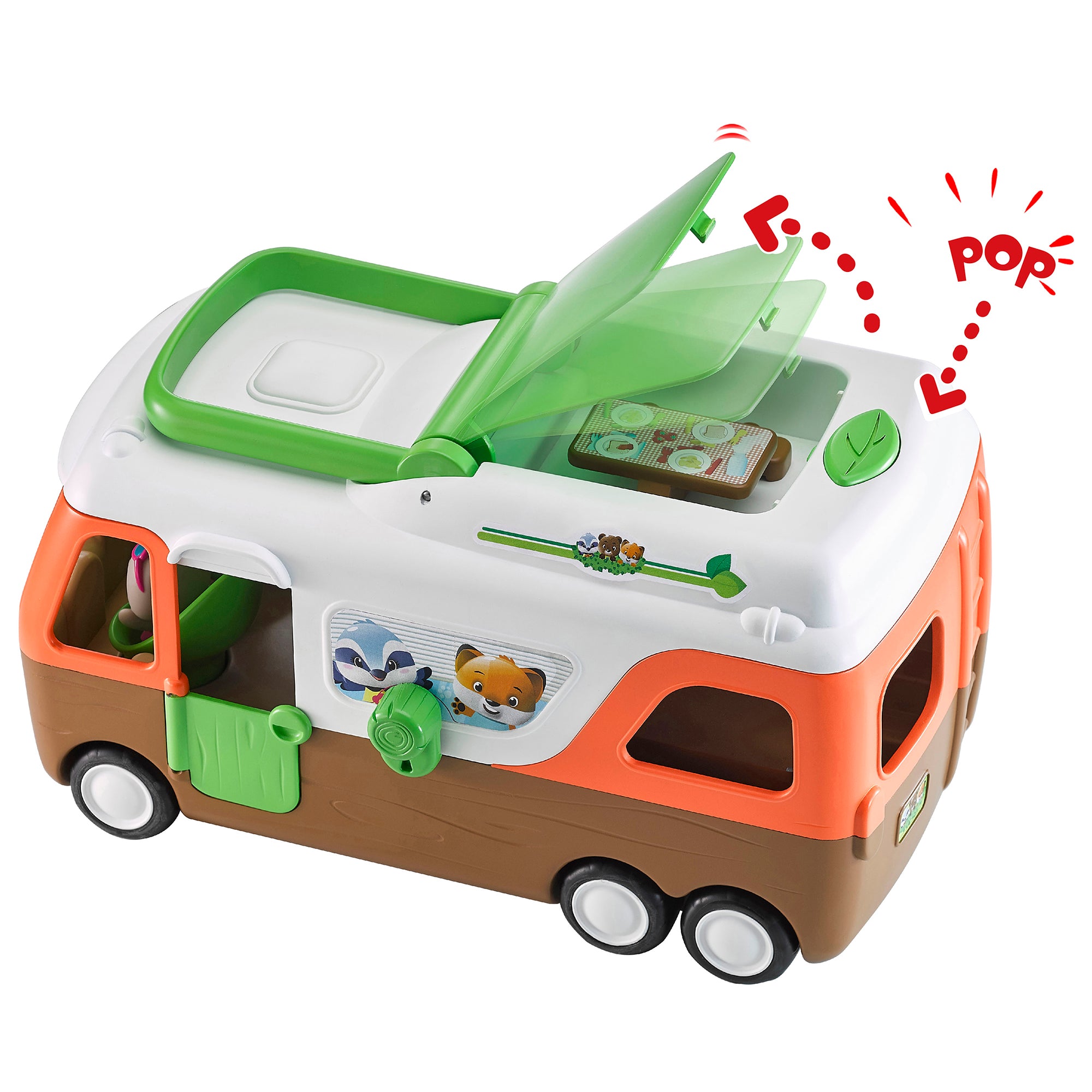 Alternative view of Timber Tots Adventure Camper Van with Exclusive Lena the Seal
