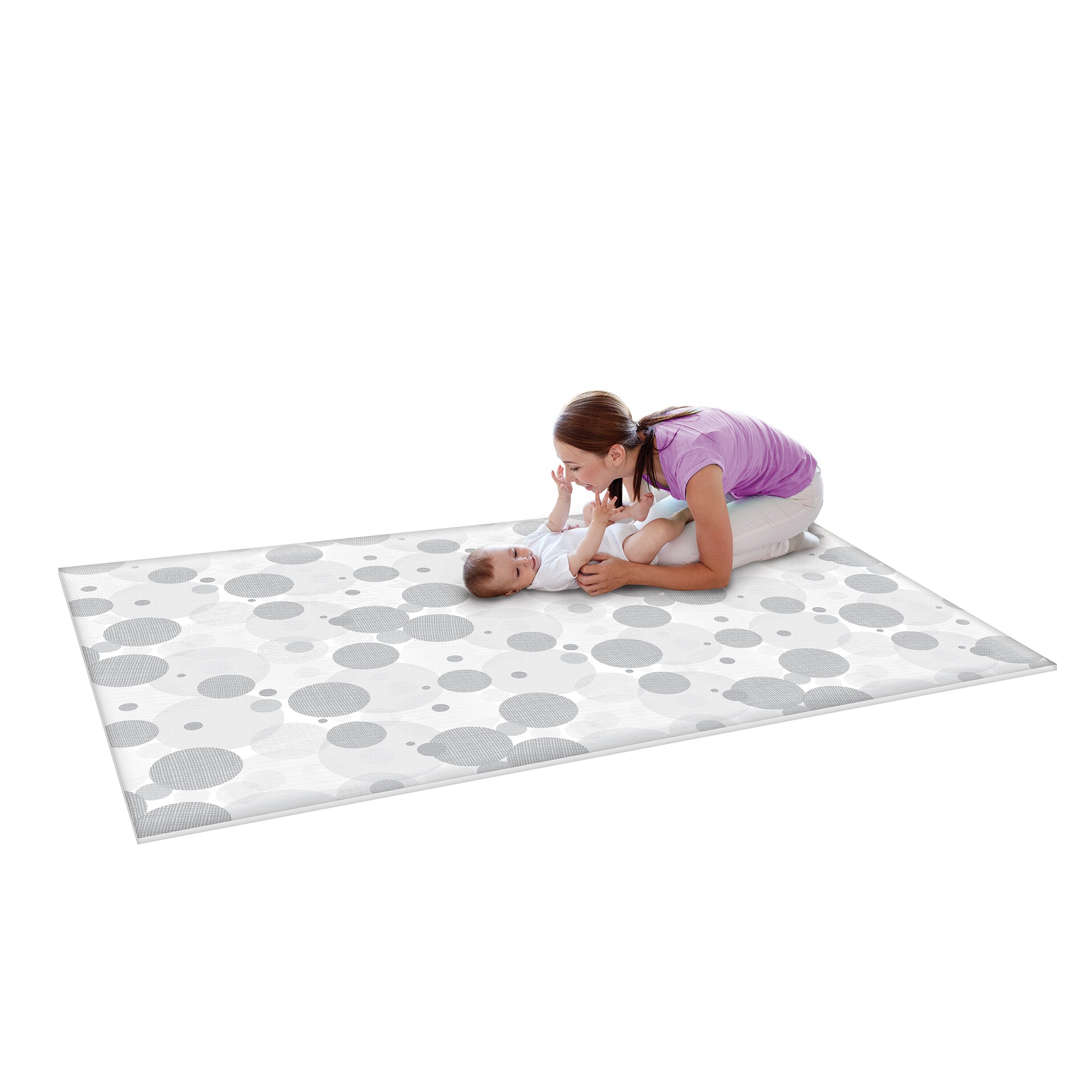 Alternative view of Gelli First Mat - Jumbo Size, Neutral Calm Grey
