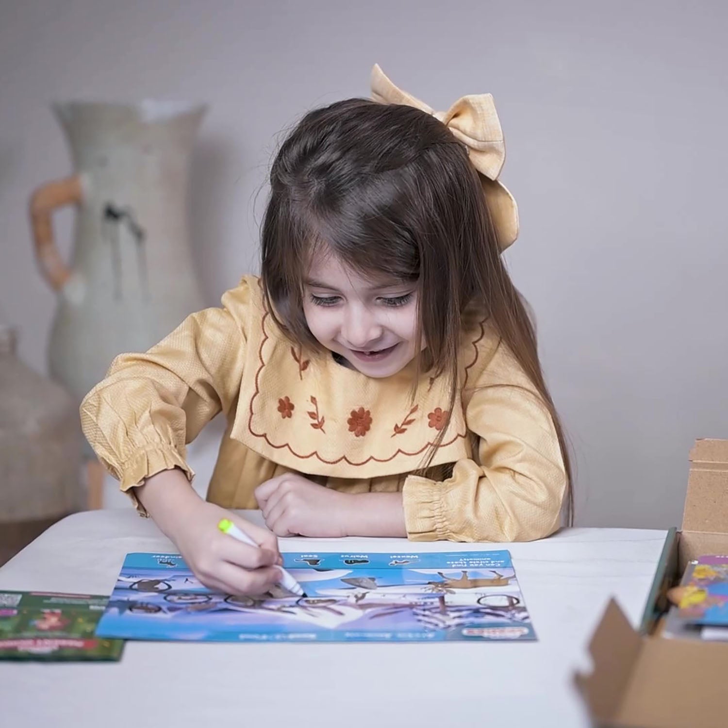 Little Sparks: Smart Busy Box - 7-in-1 Preschool Learning Kit - Image 5