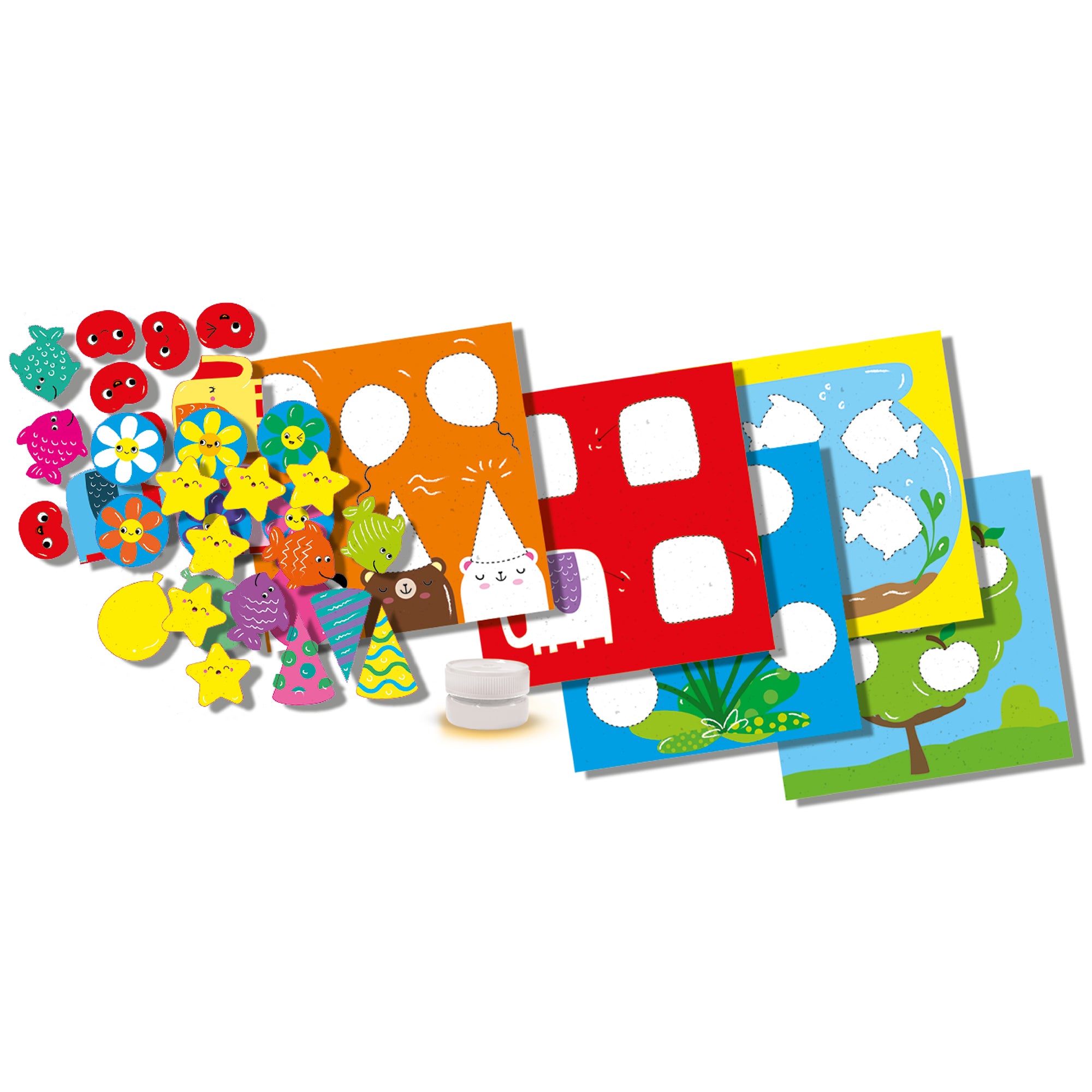 SES Creative My First Sticking Shapes Mosaic Art Activity Kit for Toddlers - Image 3