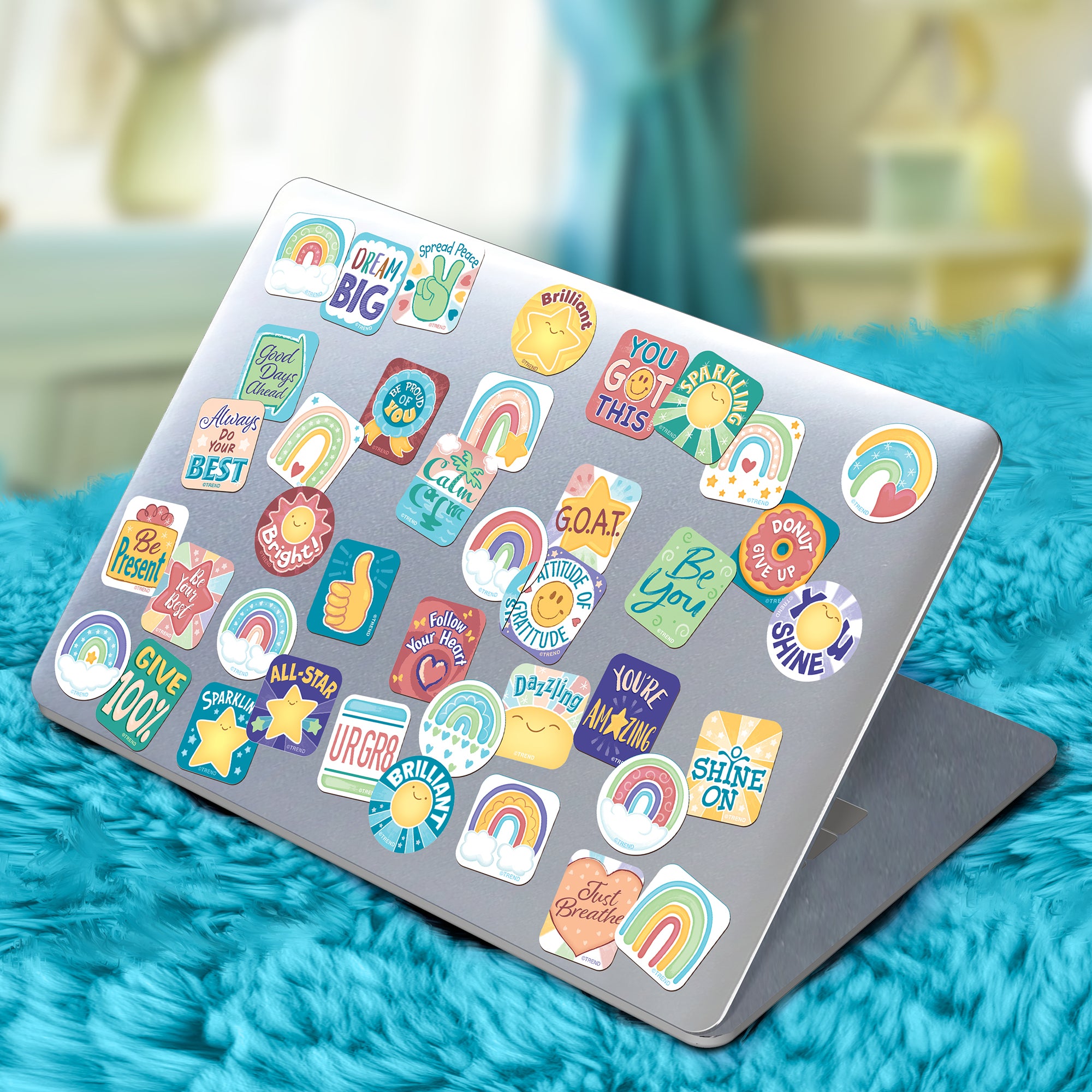 TREND Scratch 'N Sniff Be Your Best – Scented Stickers 120ct Motivation Pack - Image 5