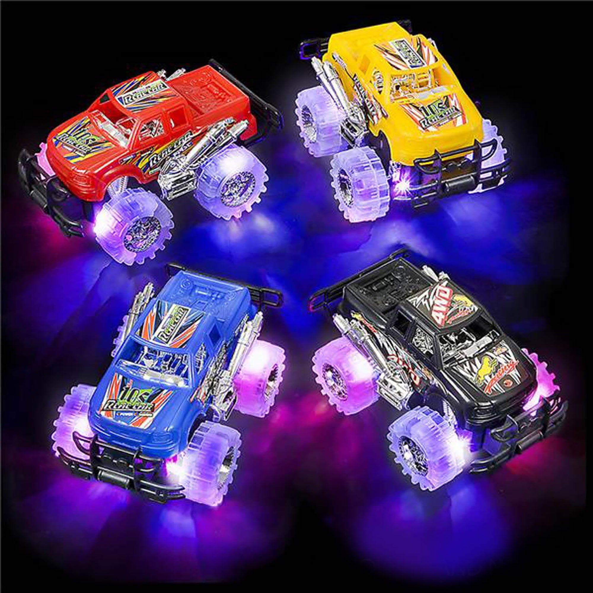 Alternative view of Brilliant Blaze Light-Up Monster Truck Set - 4pc