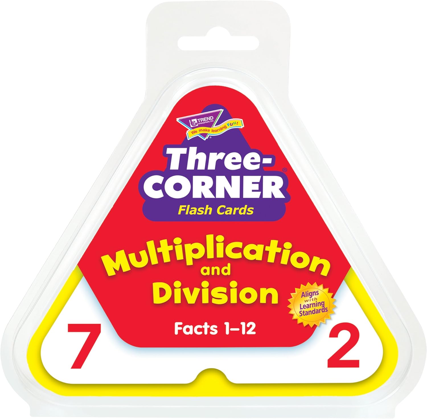 Trend Enterprises Interactive Math Flash Cards - Multiplication & Division