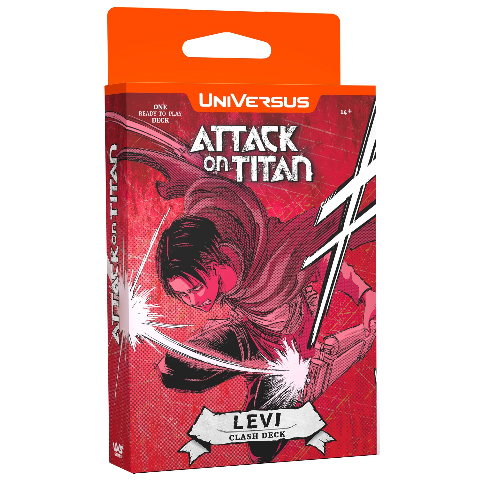 Attack on Titan Levi Clash Deck - UniVersus Ready To Play Card Game