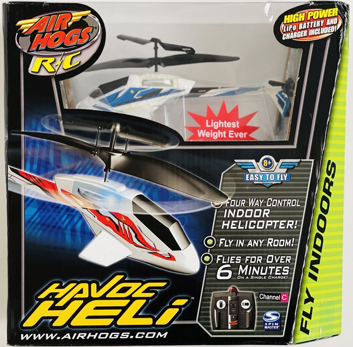 Alternative view of Air Hogs Remote Control Havoc Heli - Lively Red