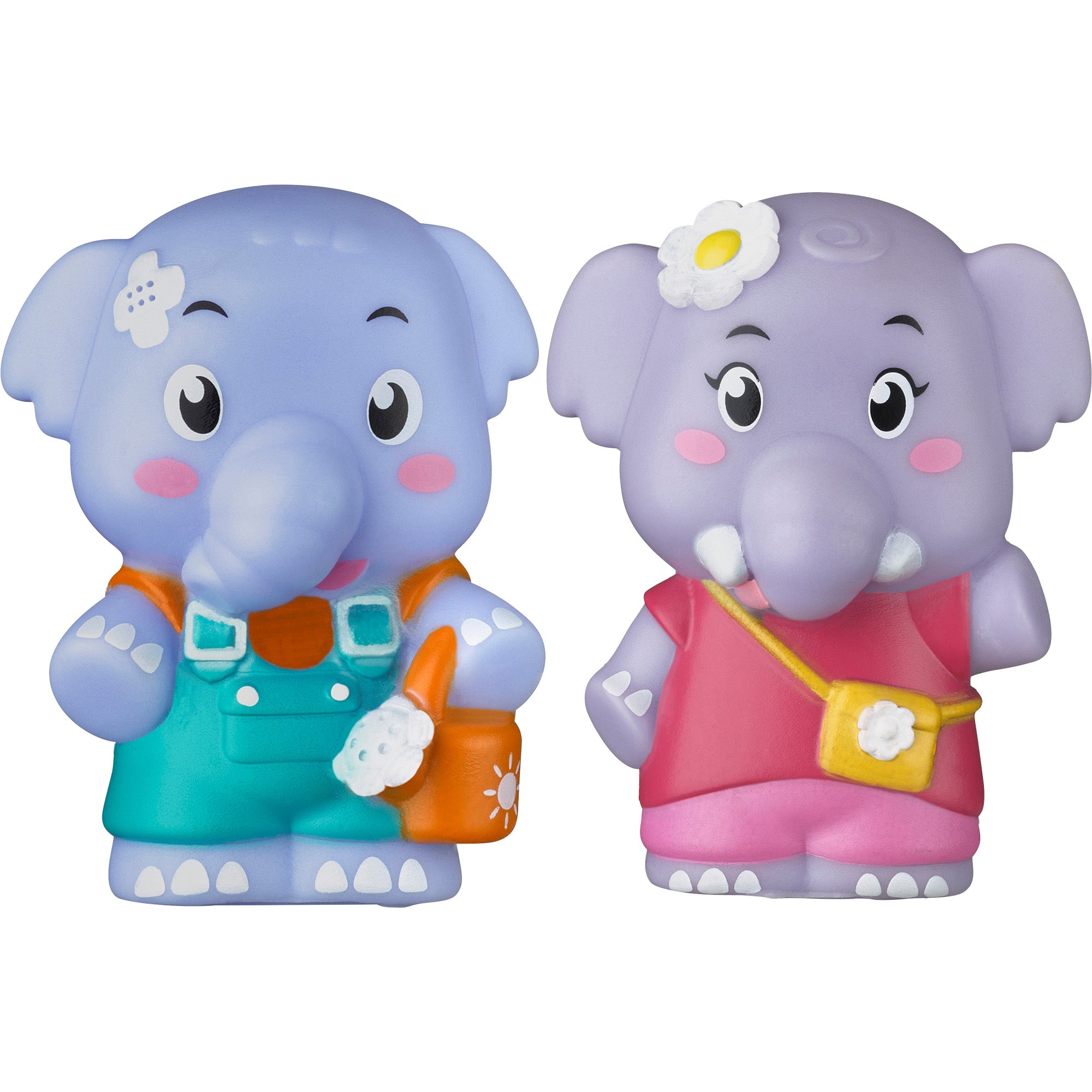 Timber Tots Durable Elephant Family Plush Set - 4 Unique Characters - Image 5