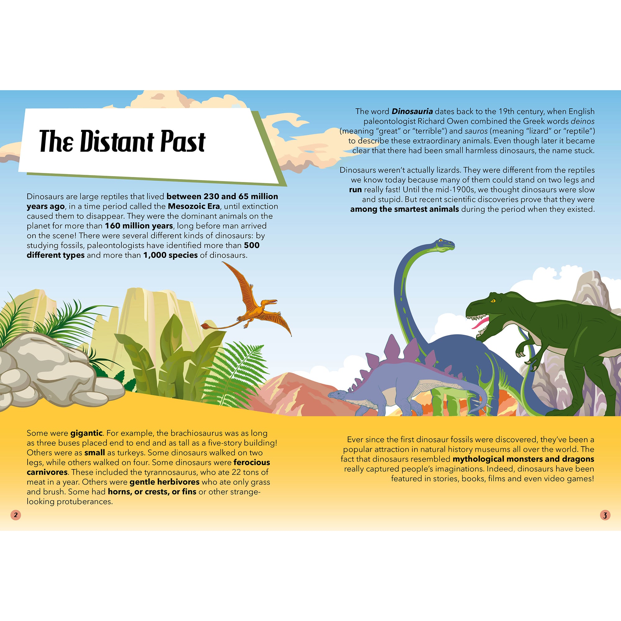Jurassic Giants: Dinosaurs Discoveries Illustrated Book - Image 3