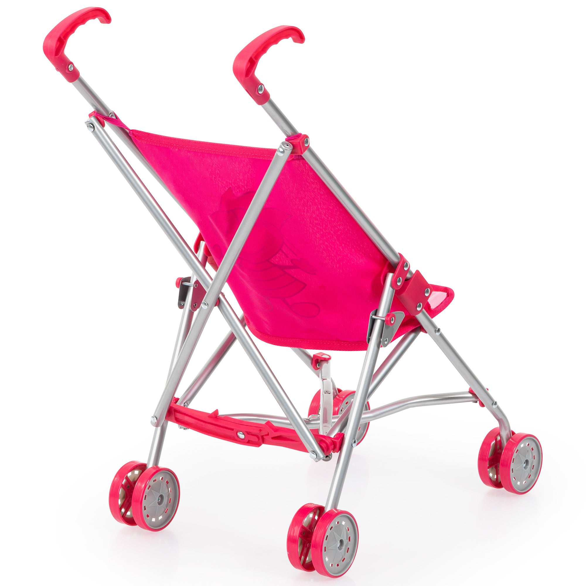 Alternative view of Bayer Design Princess Doll Buggy - Hot Pink, For Dolls Up To 18"