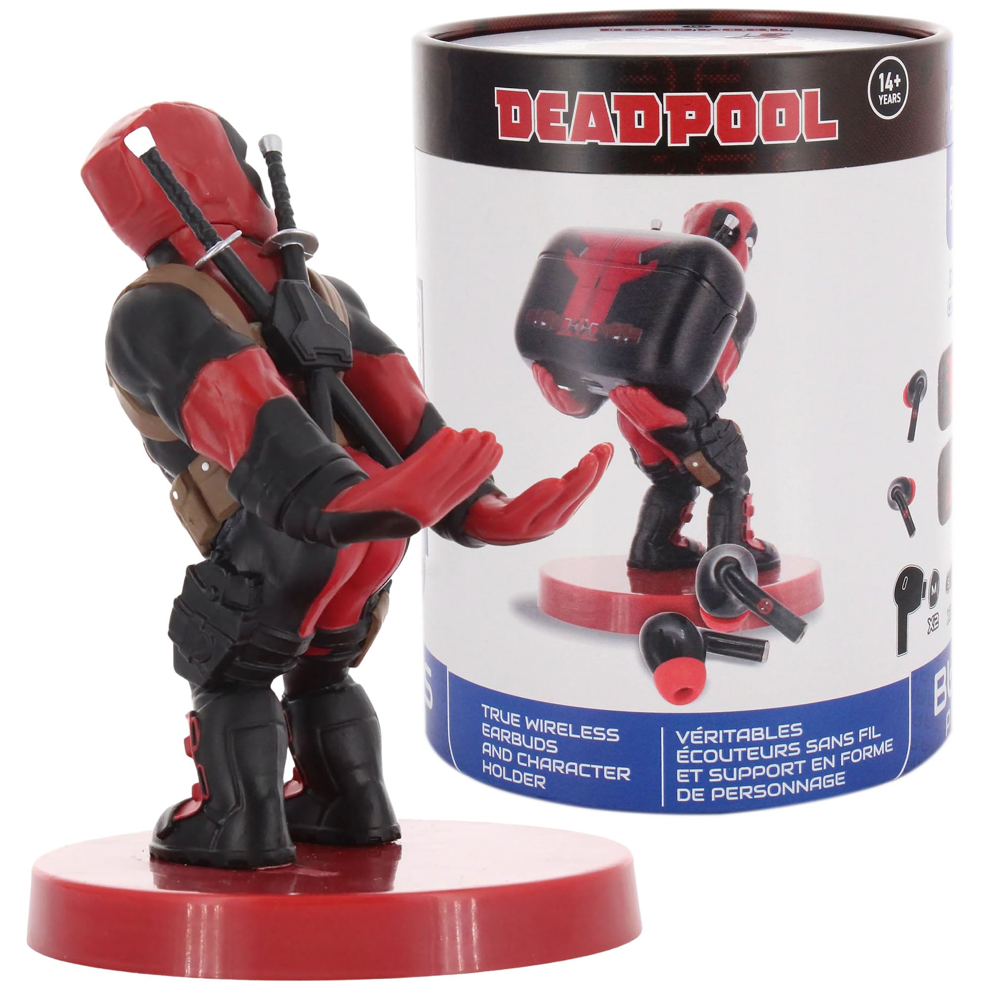 Alternative view of Exquisite Gaming Deadpool Pro Buds & Holdems - Marvel Bluetooth Earbuds