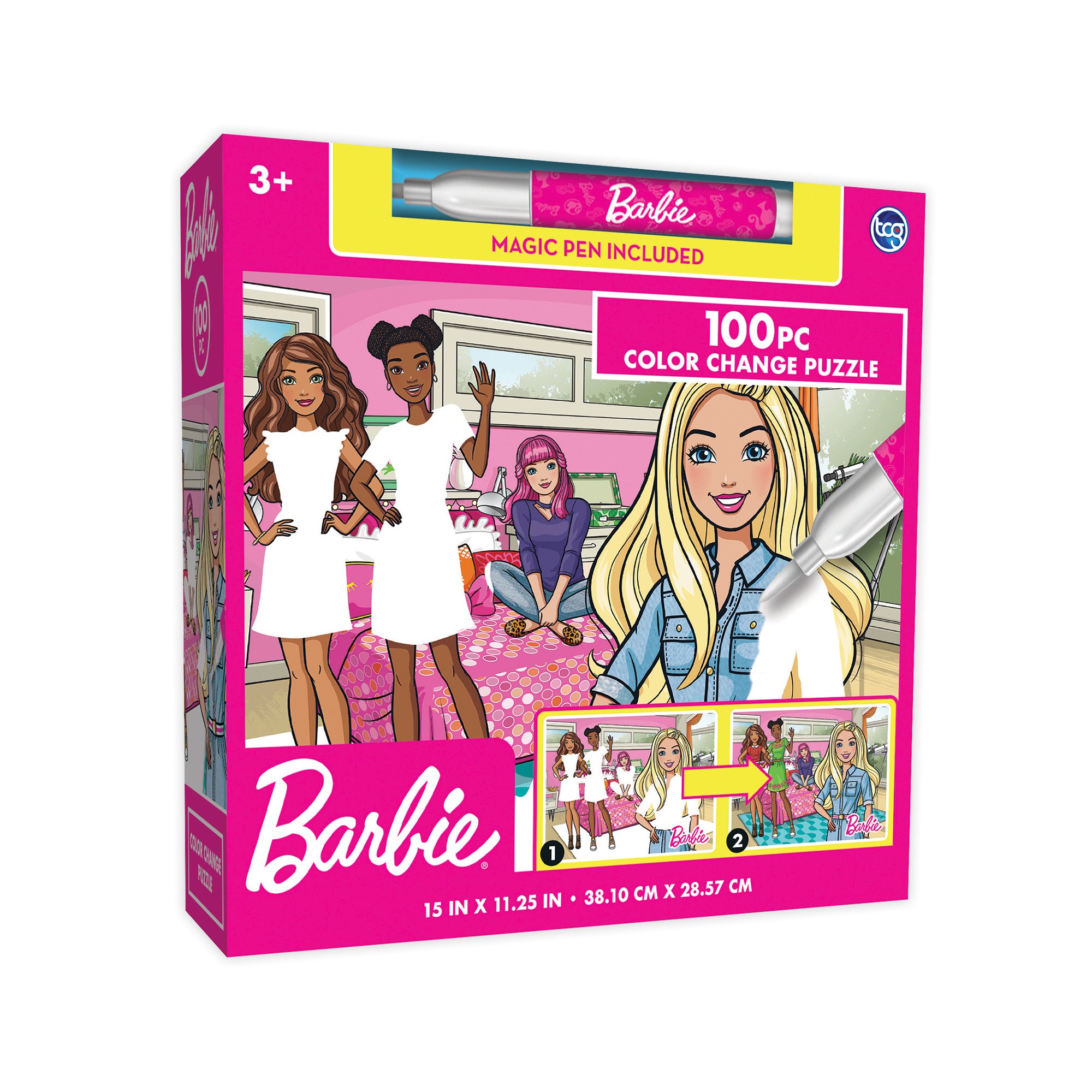 Barbie Color Surprise Jigsaw Puzzle - 100 pc