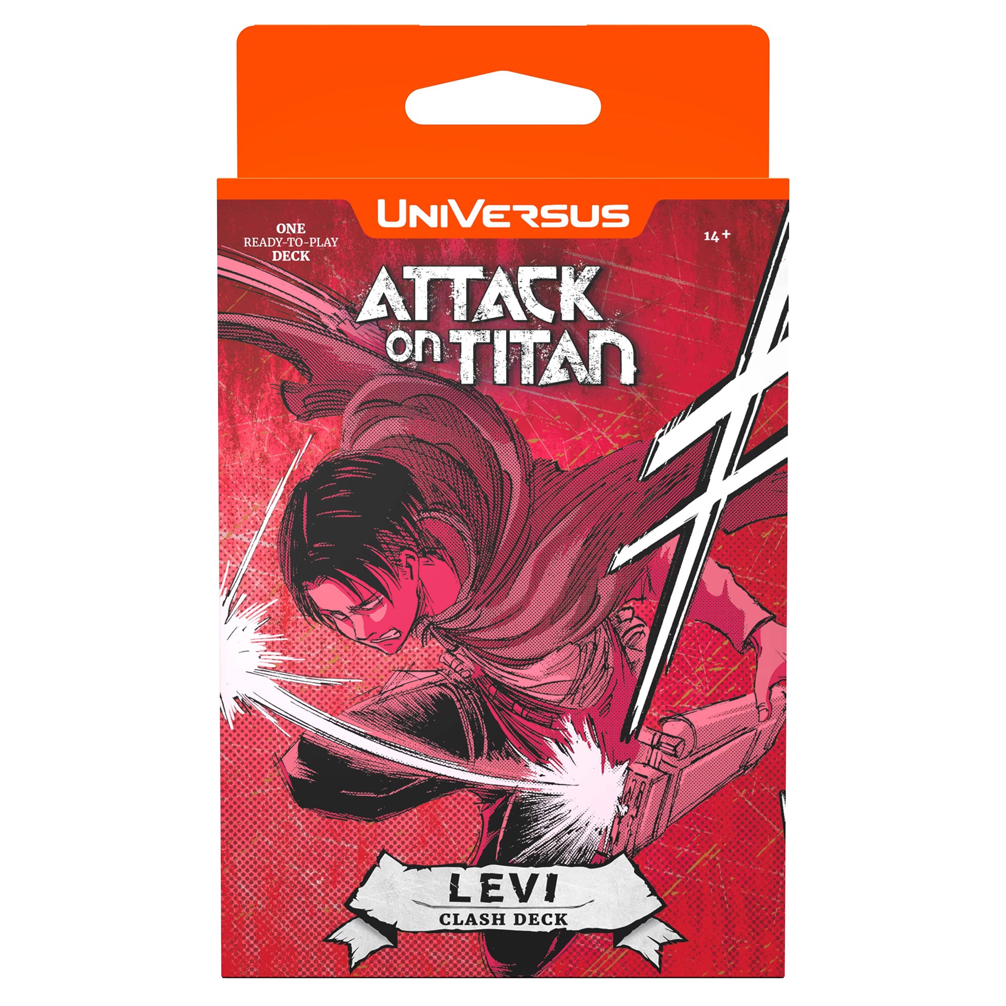 Alternative view of Attack on Titan Levi Clash Deck - UniVersus Ready To Play Card Game