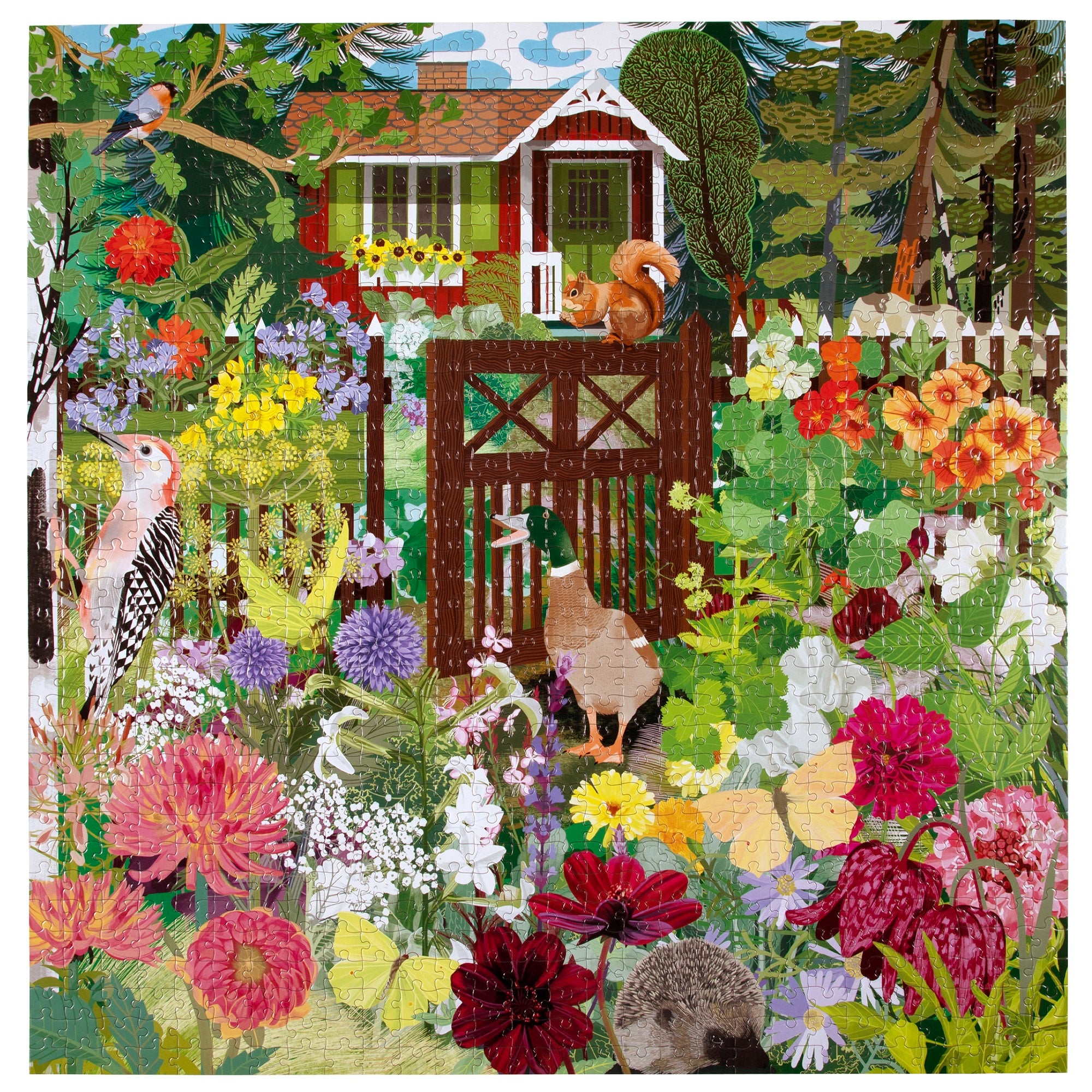 Piece&Love Scandinavian Garden 1000 pc Puzzle - Image 2