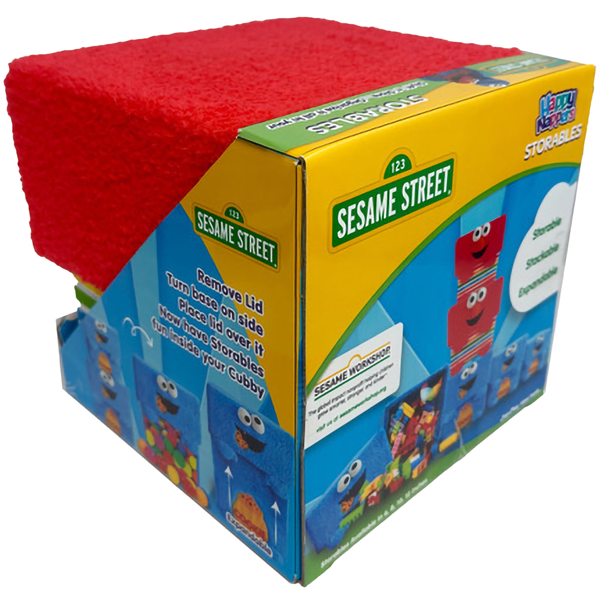 Sesame Street Elmo Storables - 8" Red Themed Bin - Image 4