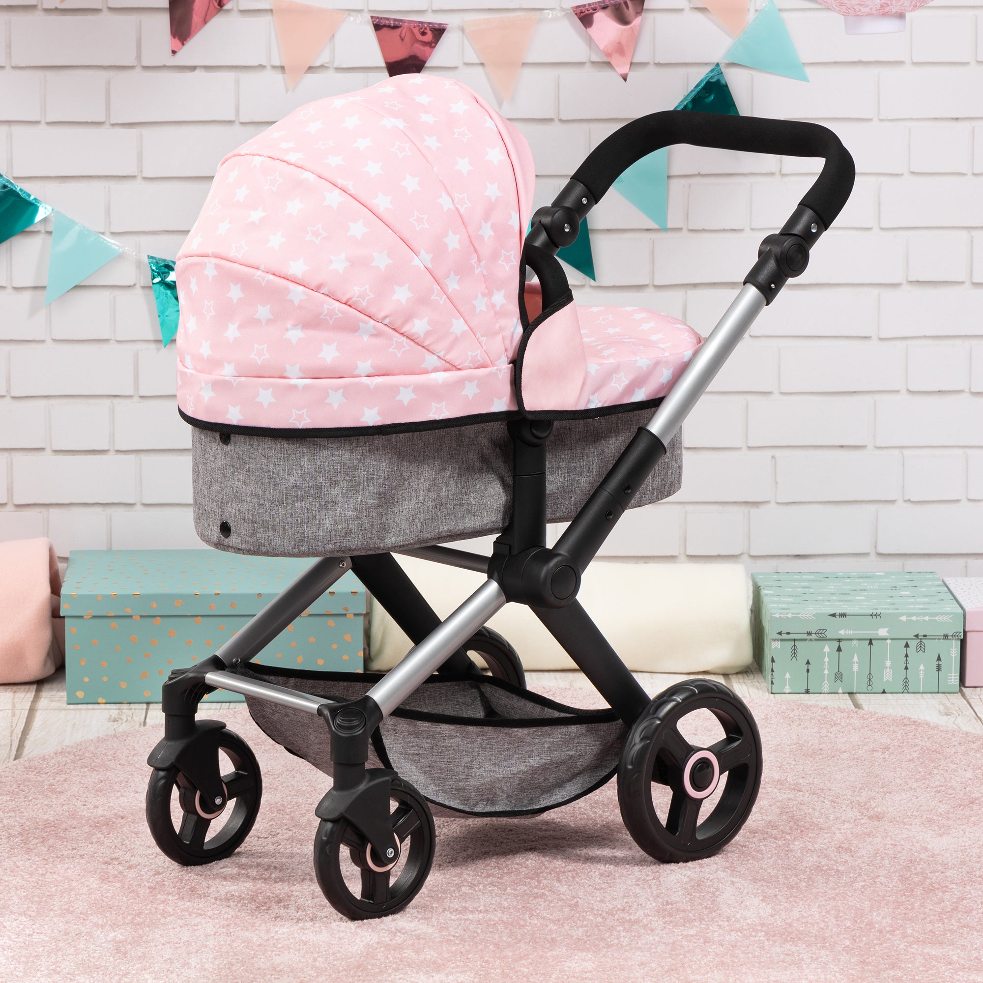 Alternative view of Bayer Design Doll Pram Xeo, Convertible Pushchair & Stroller, Multi-Color Choices