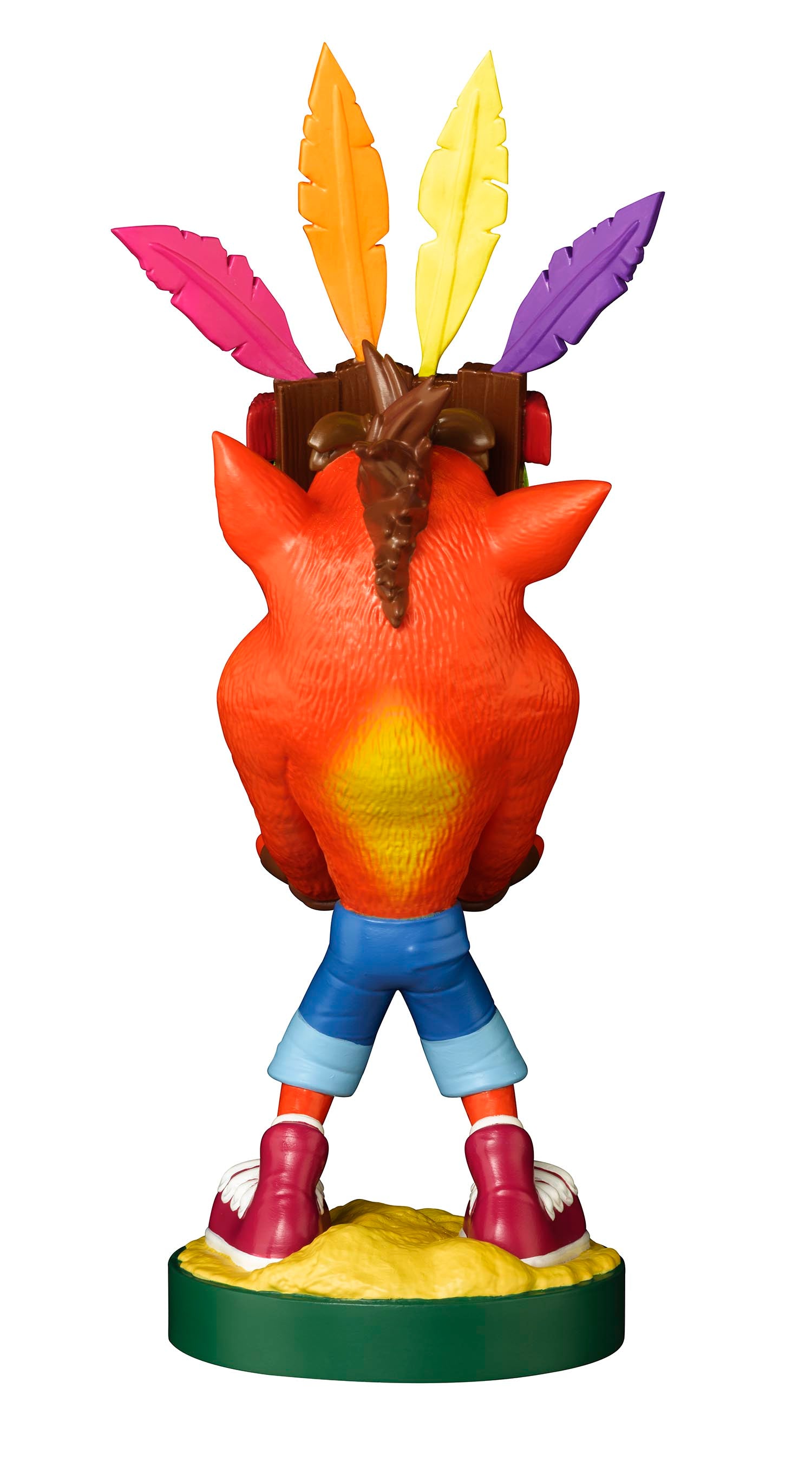 Exquisite Gaming Crash Bandicoot: Aku Aku Phone and Controller Stand - Image 4