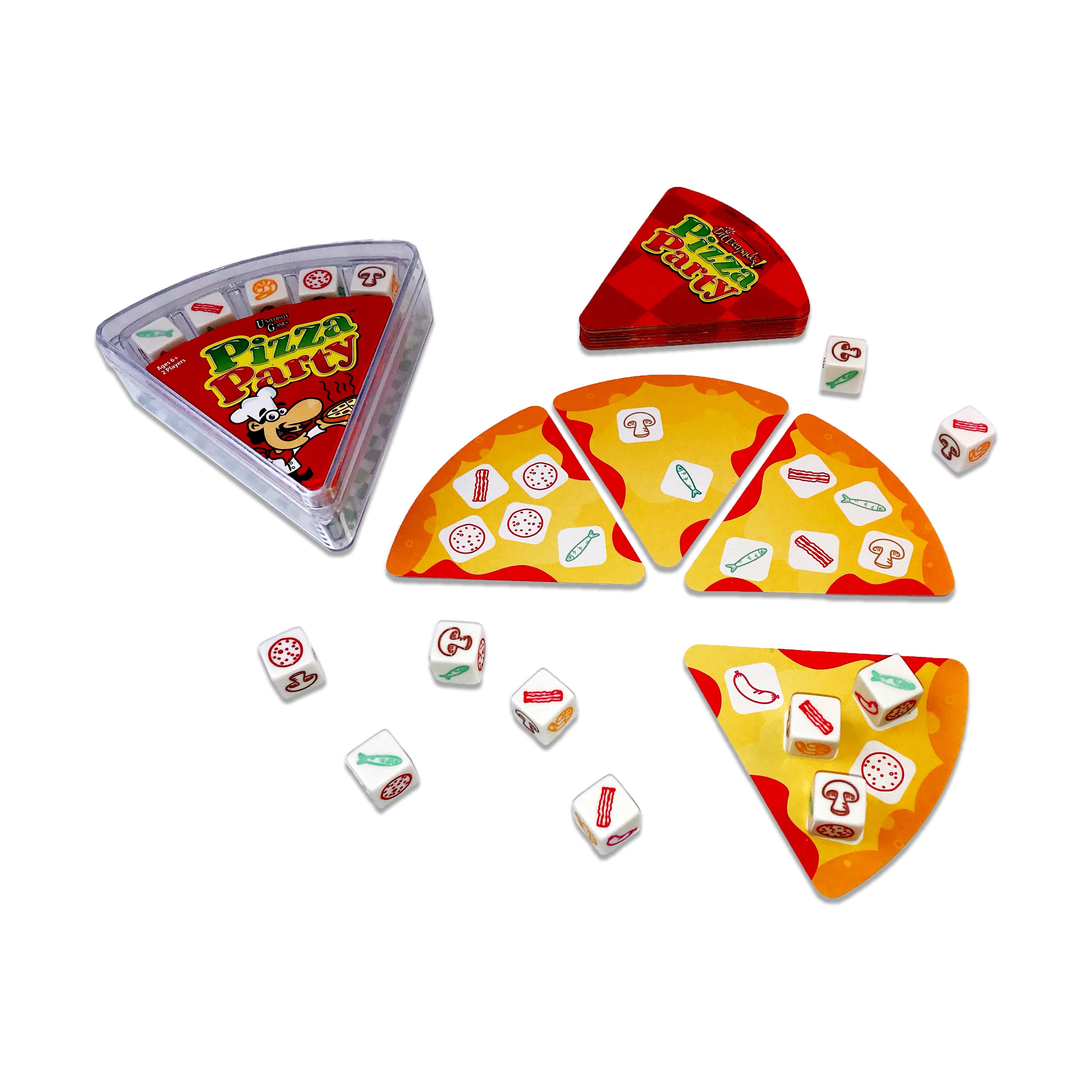 Pizza Party Dice-Tossing Topping Matching Game - Image 3