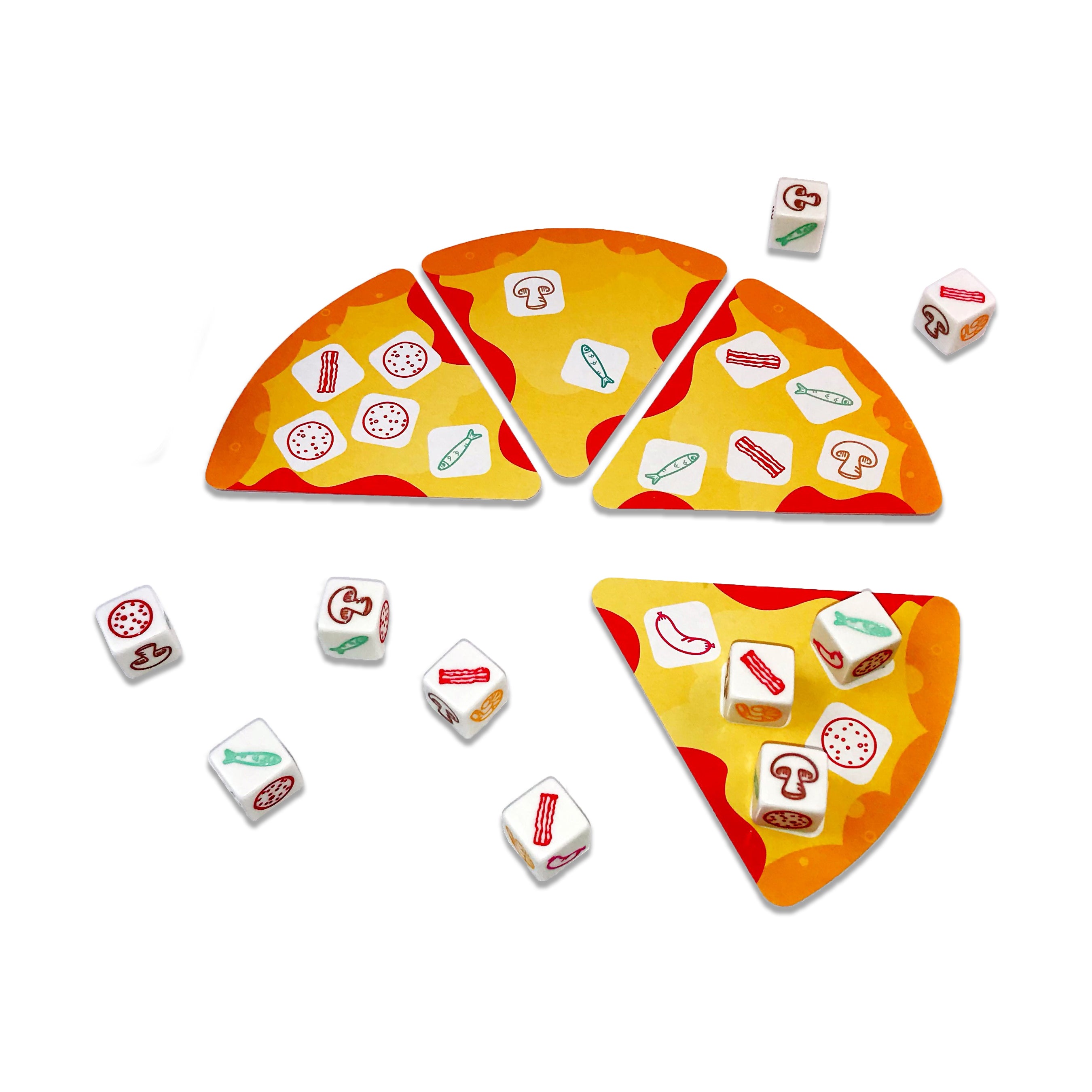 Pizza Party Dice-Tossing Topping Matching Game - Image 5