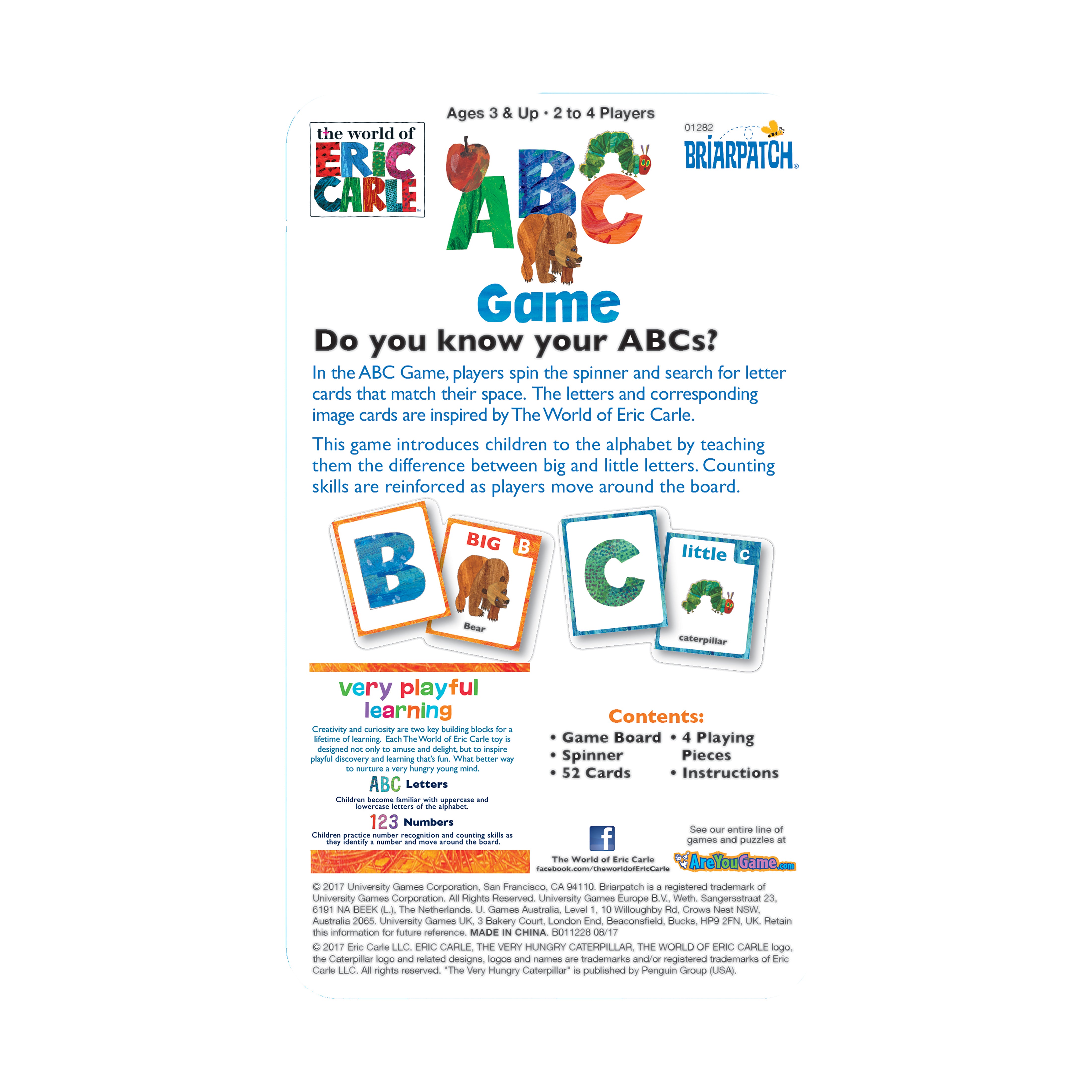 Eric Carle ABC Game in a Tin - Alphabet Adventure - Image 3