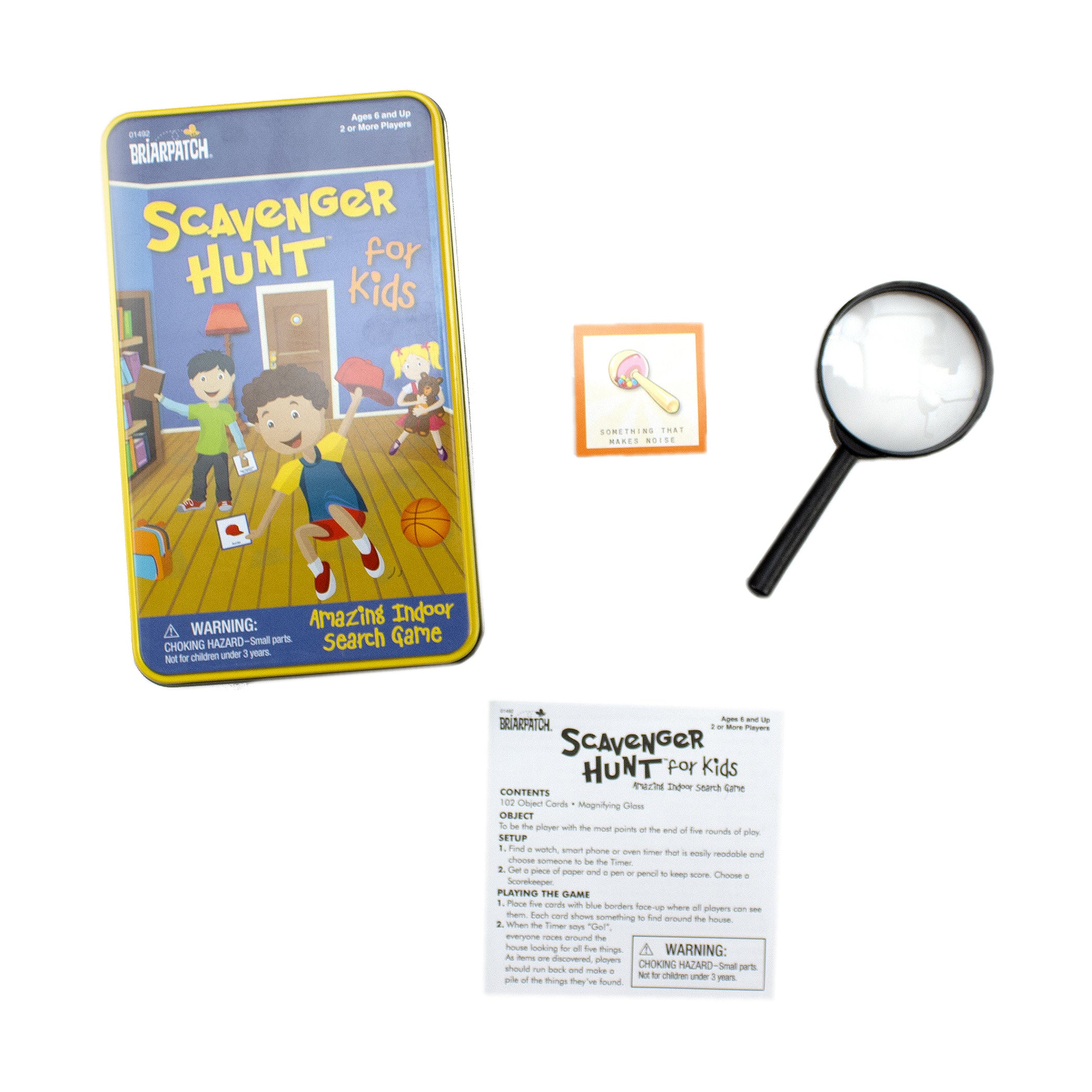 Scavenger Hunt for Kids Family Card Game in a Tin - Image 3