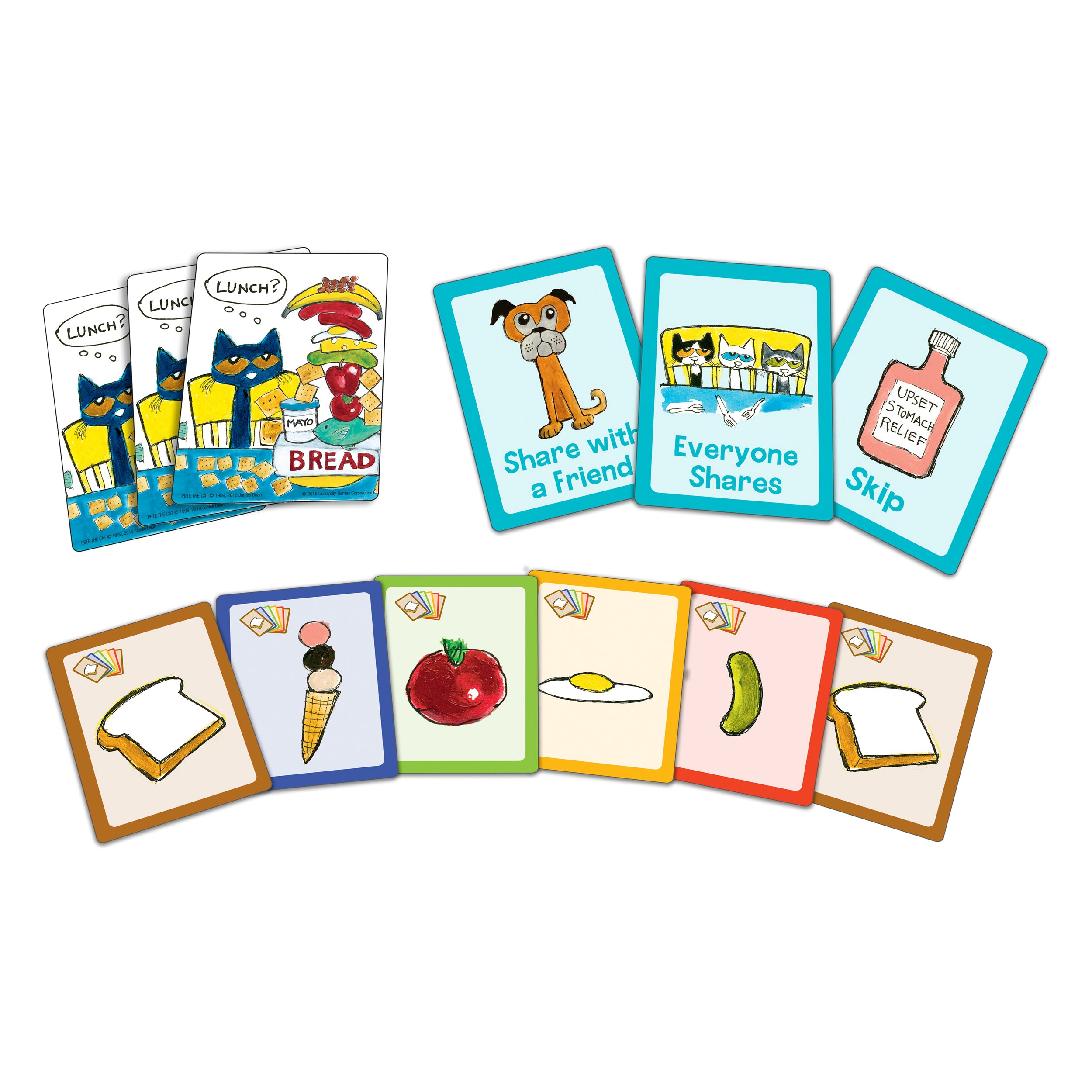 Pete the Cat Big Lunch Card Game Tin - Image 3