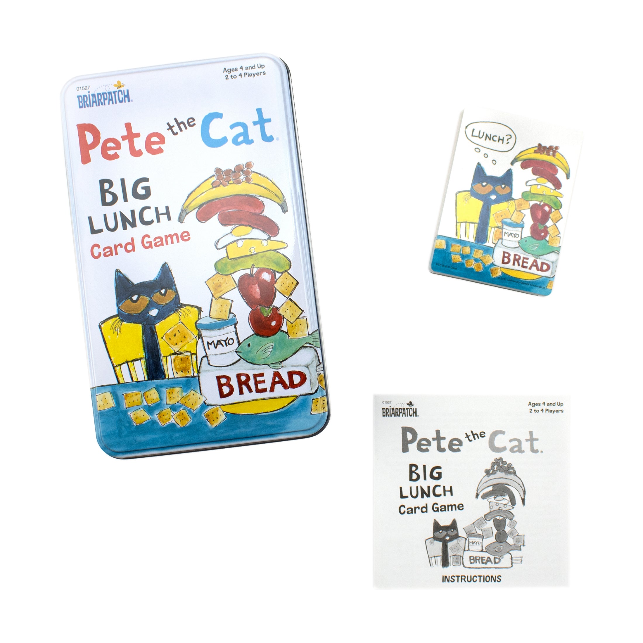 Pete the Cat Big Lunch Card Game Tin - Image 5