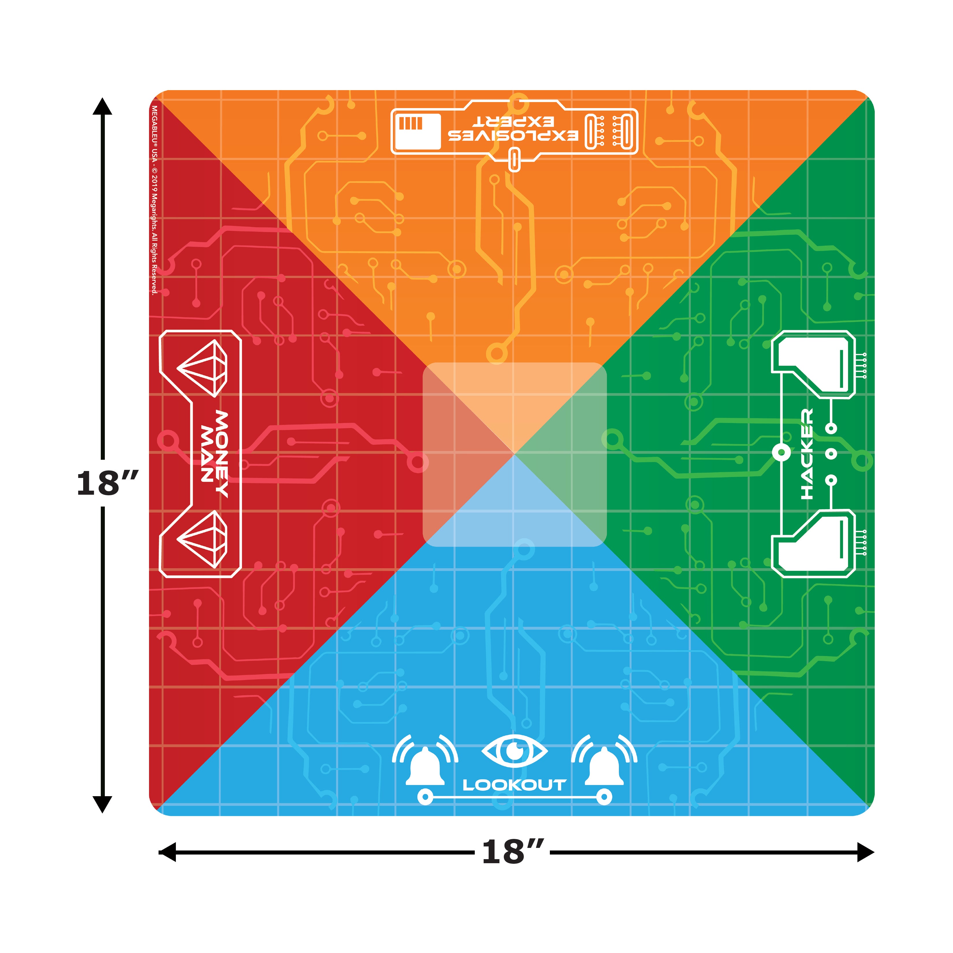 Heist Game Mat: Ultimate Safe-Cracking Play Surface - Image 4