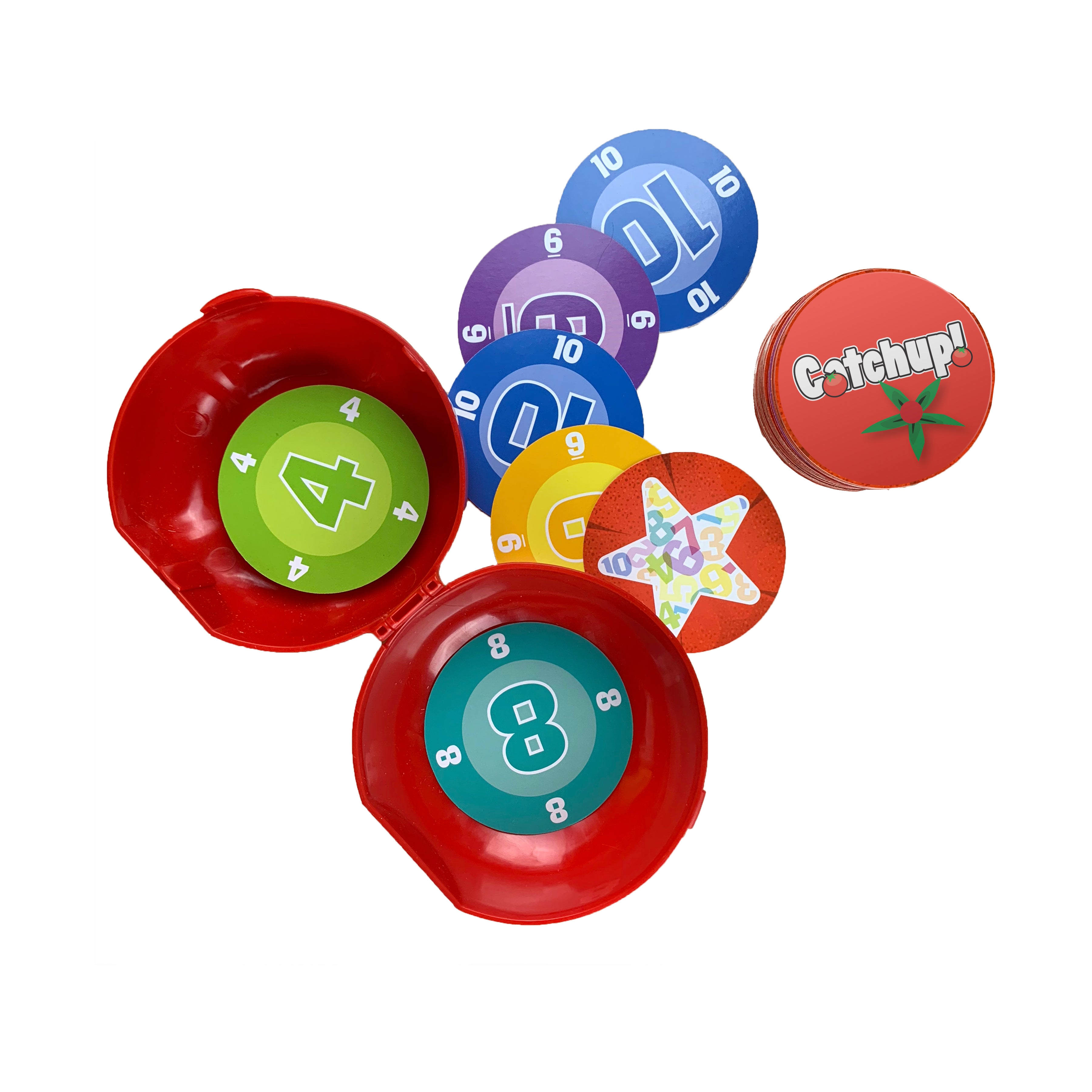 Alternative view of Catchup! Tomato Frenzy Fast-Paced Card Game