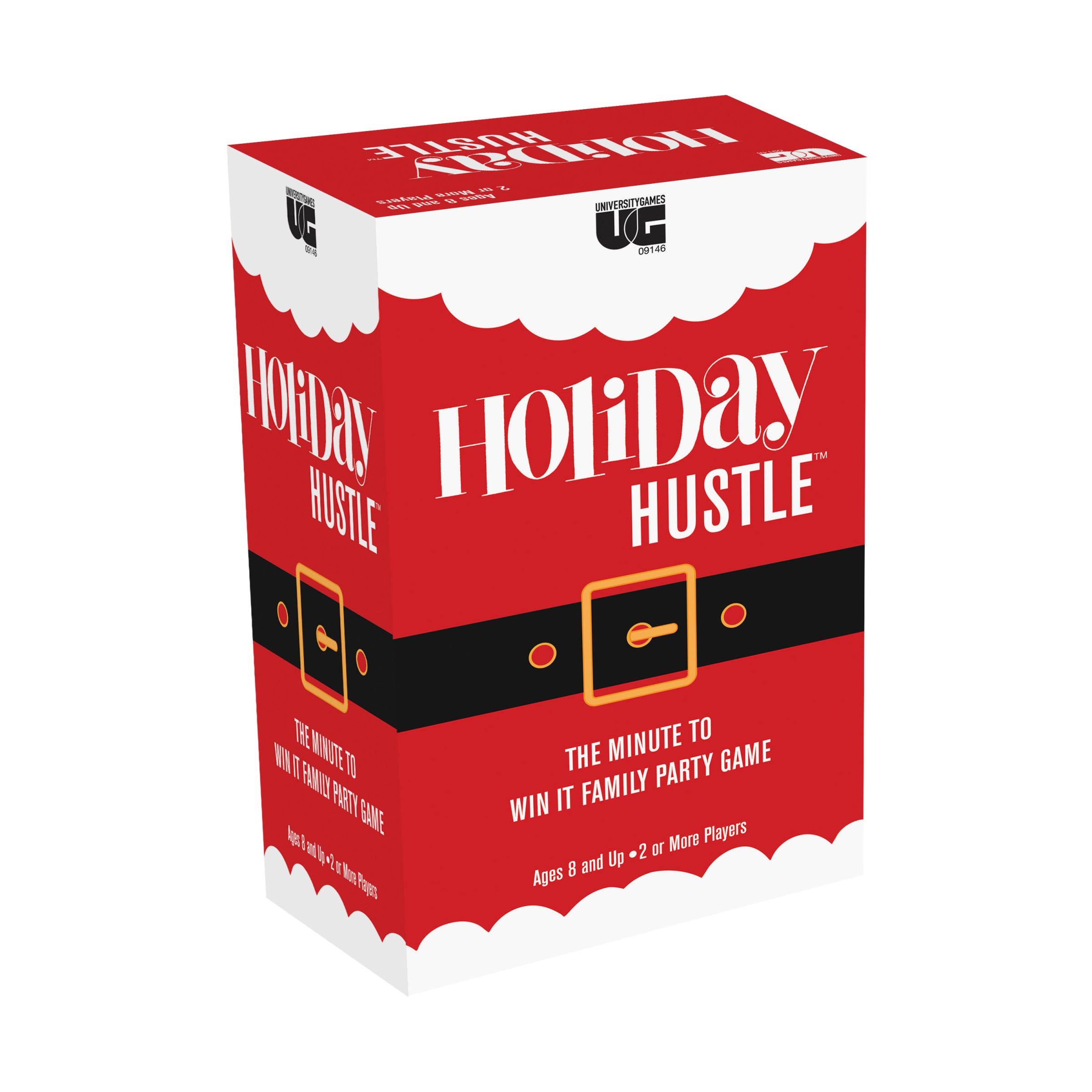 Holiday Hustle Family Party Game - Festive Minute-to-Win-It Challenges