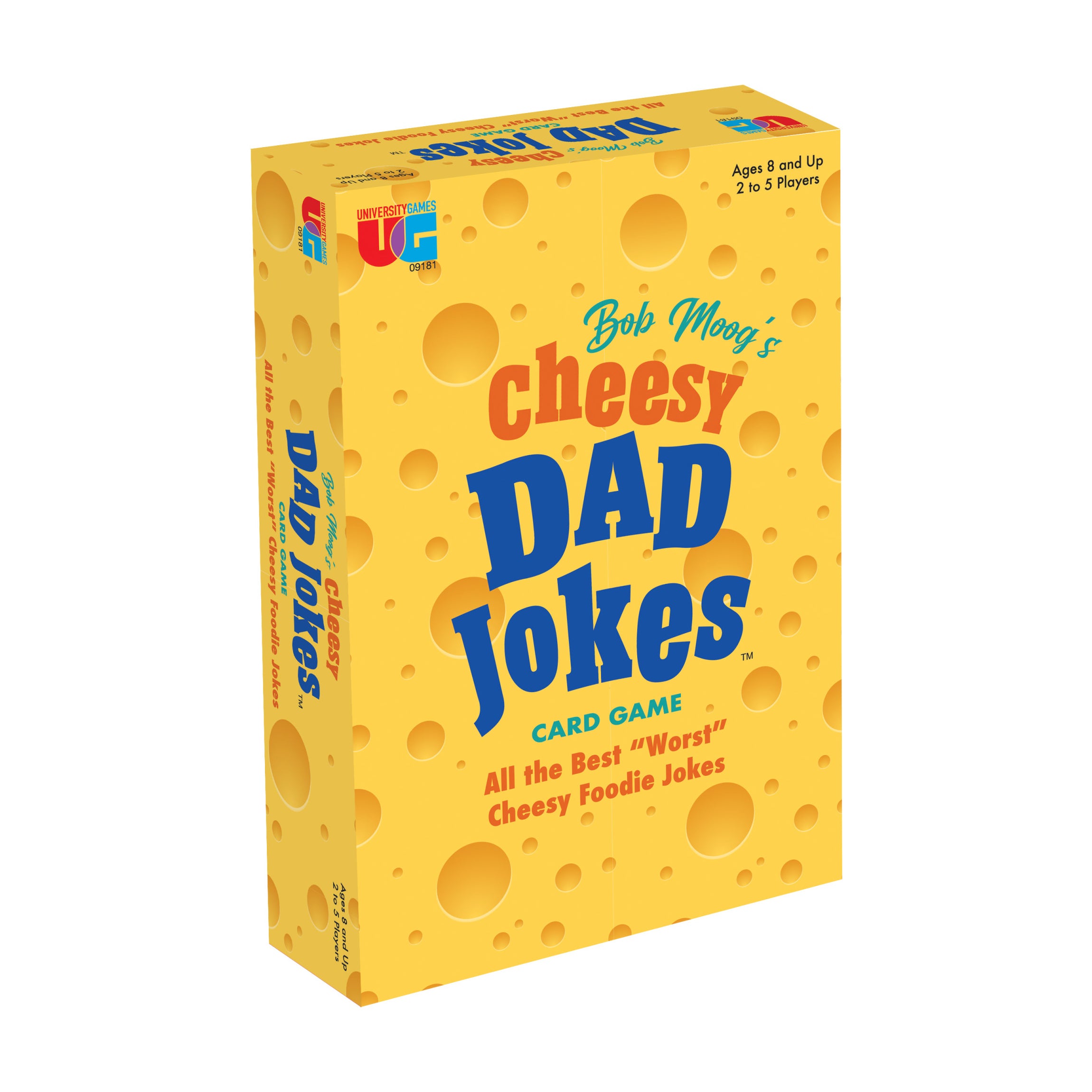 Bob Moog's Cheesy Dad Jokes Food-Themed Card Game