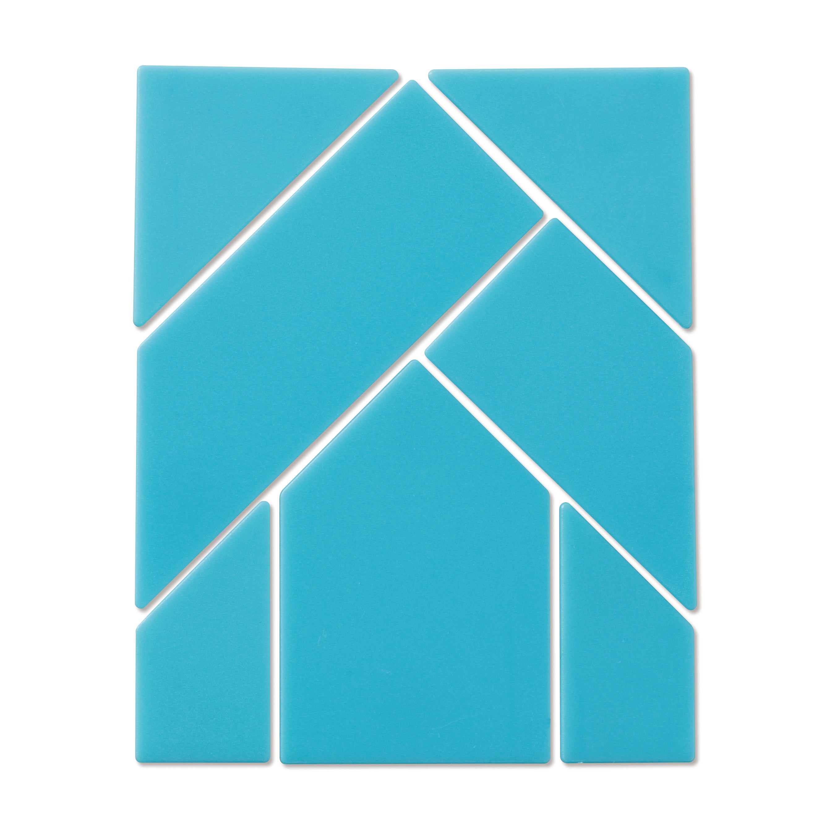 Pocket Puzzlers - Tangram Silhouette Puzzle Set - 7 pc - Image 2