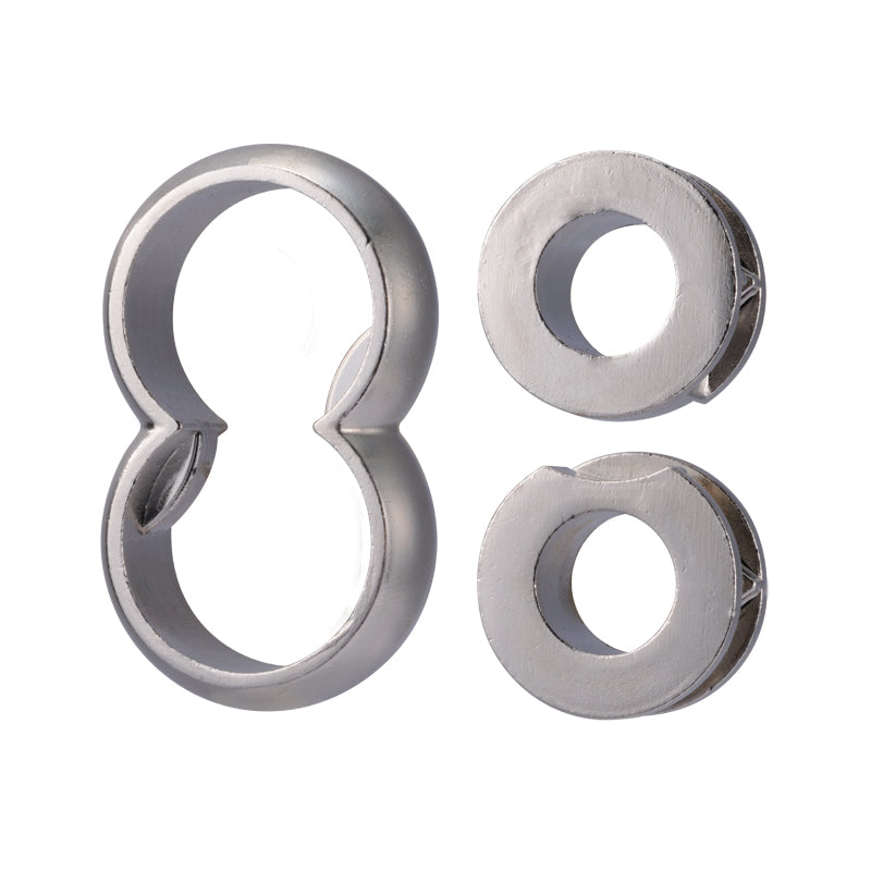 Alternative view of Hanayama Level 6 Cast Puzzle - Infinity