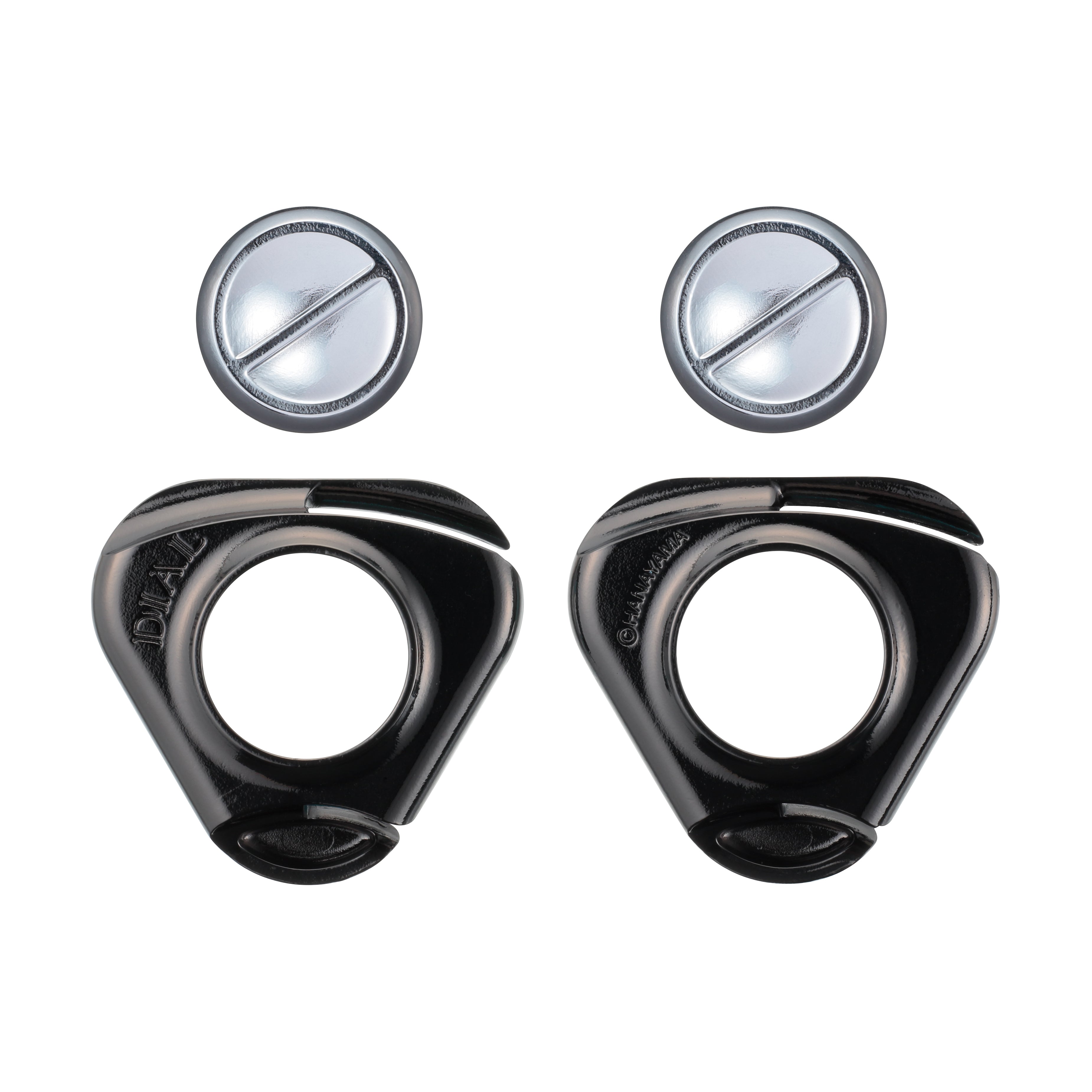 Alternative view of Hanayama Level 5 Cast Puzzle - Dial: Mind-Bending Metal Marvel