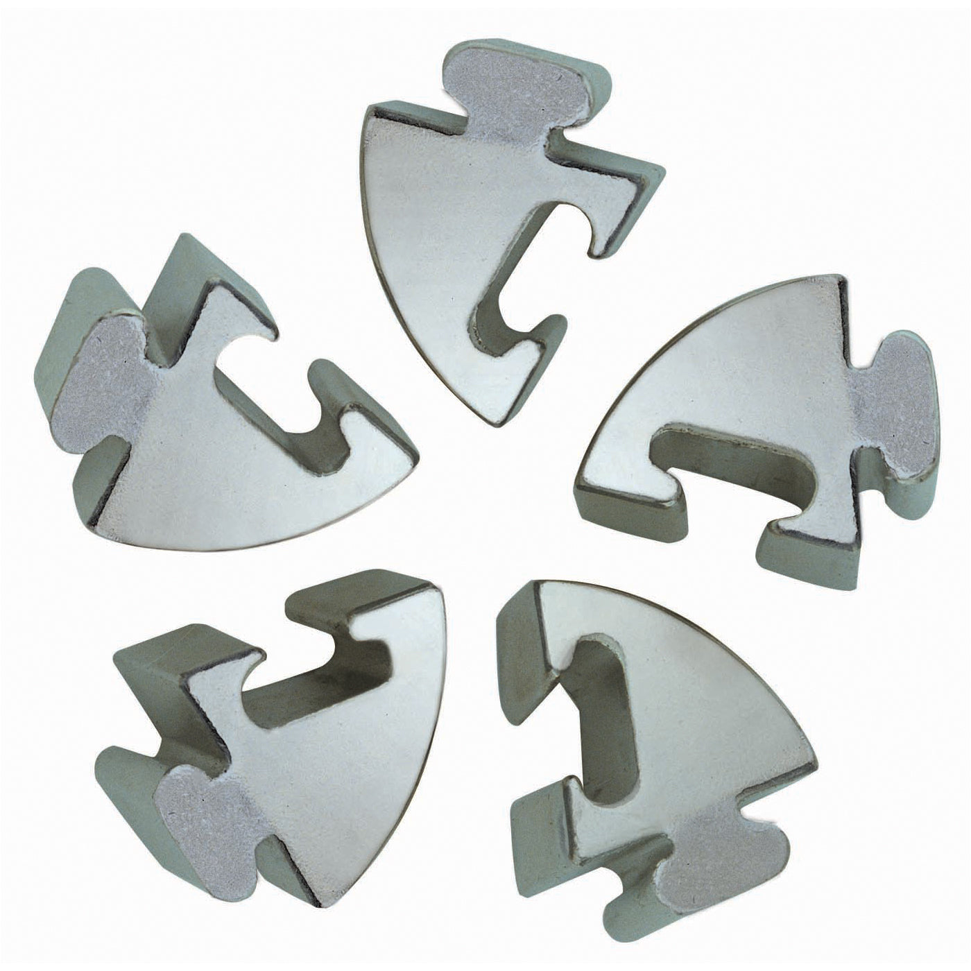 Alternative view of Hanayama Level 5 Cast Puzzle - Spiral