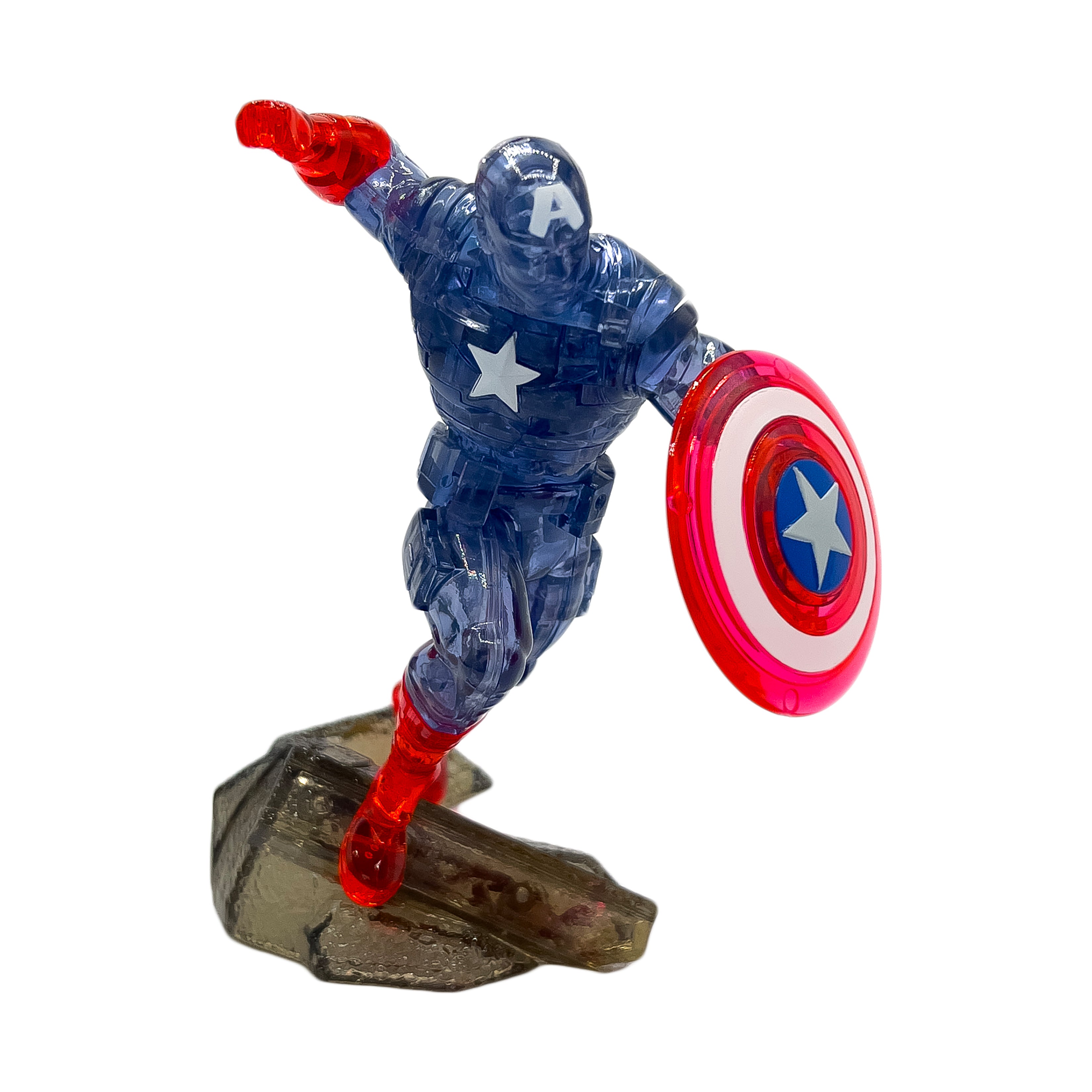 Marvel 3D Crystal Puzzle - Captain America 31 Pcs