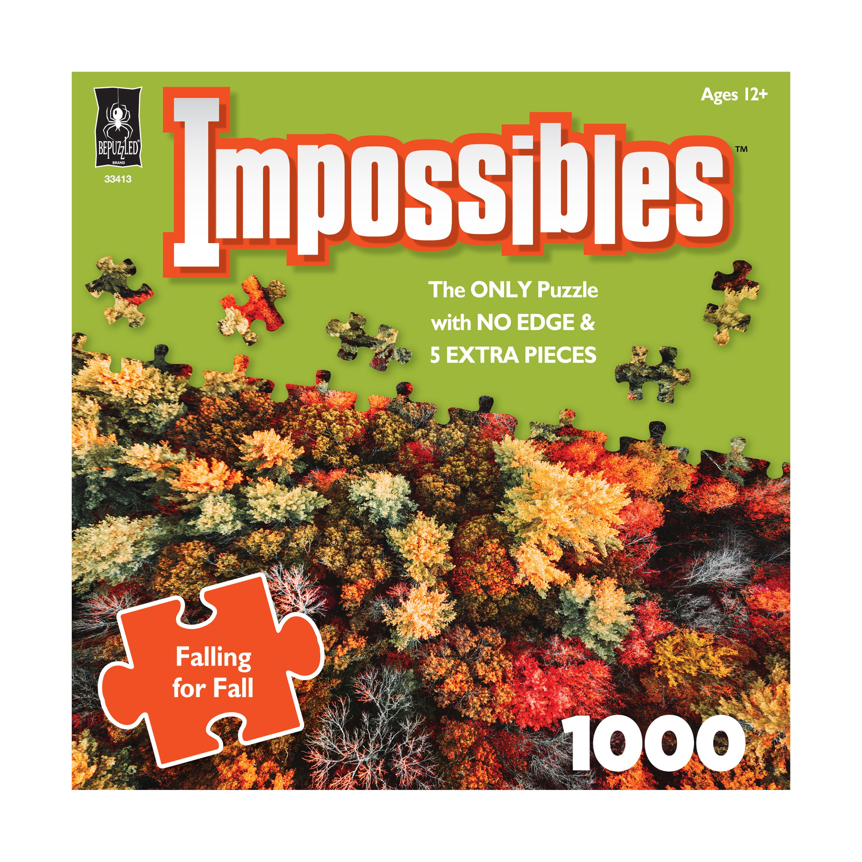 Alternative view of University Games Impossibles Puzzle - Falling for Fall: 1000 Pcs