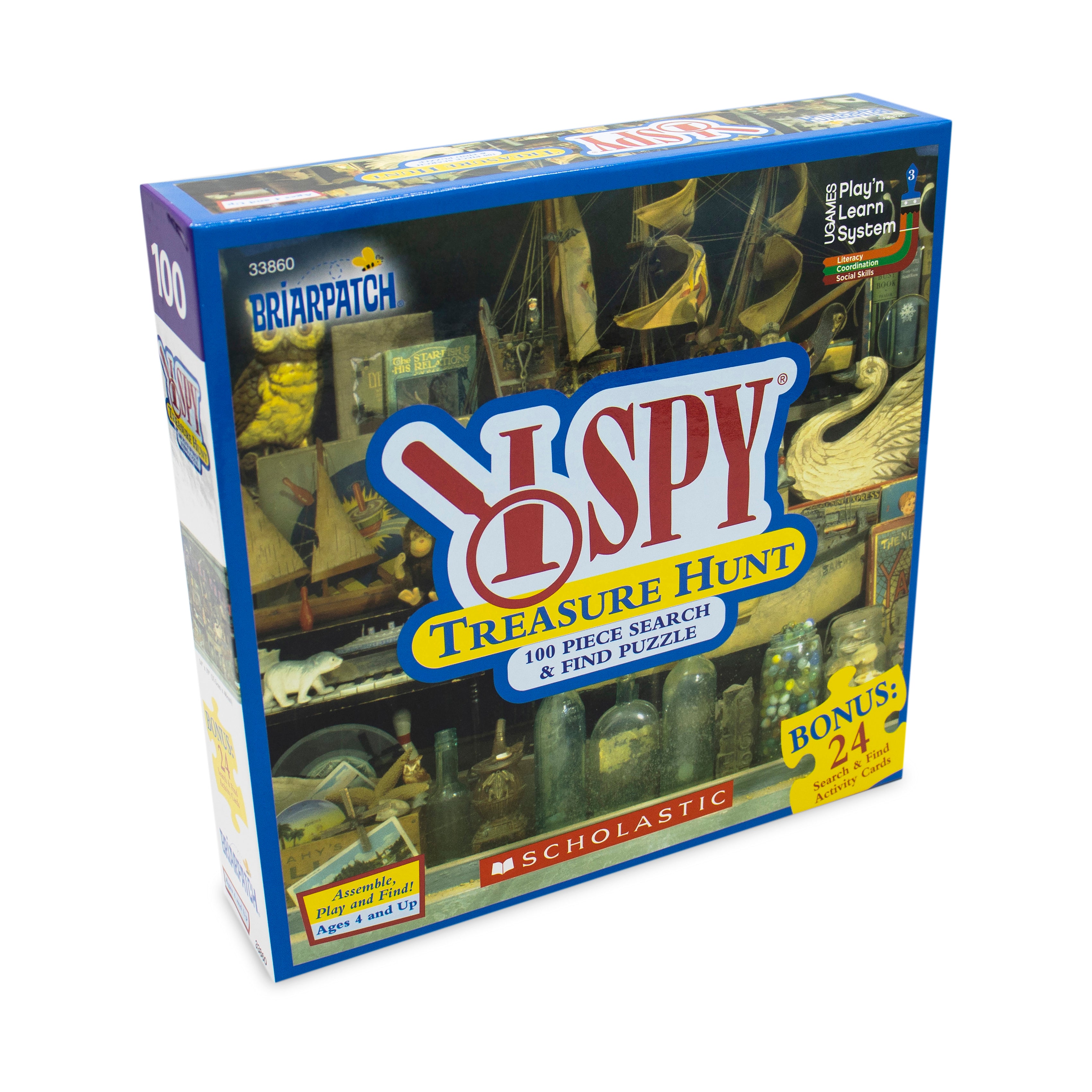 I Spy Treasure Hunt Pirate-Themed Jigsaw Puzzle - 100 pc - Image 5