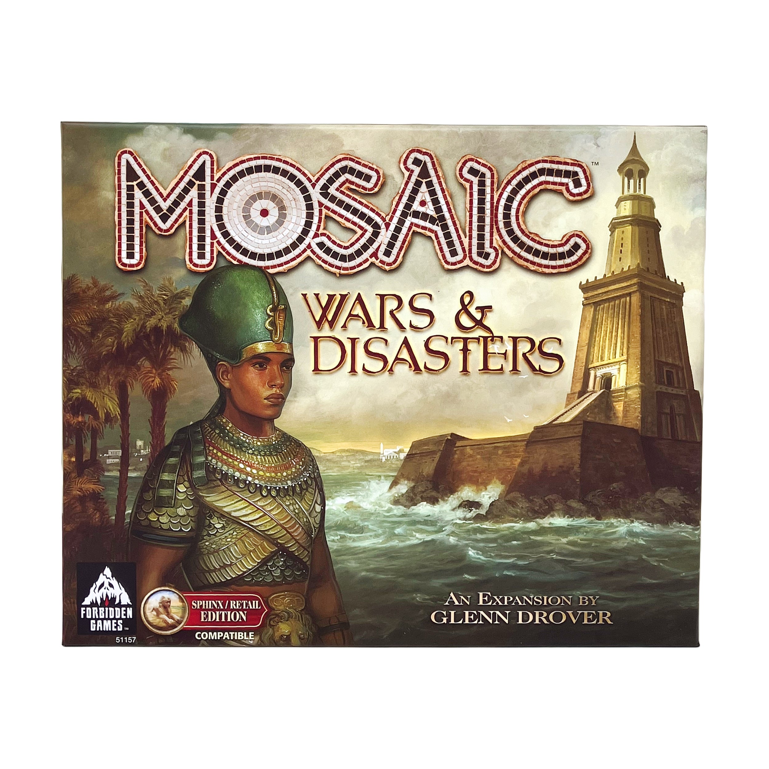 Alternative view of Mosaic: Wars & Disasters Expansion - Sphinx/Retail Edition