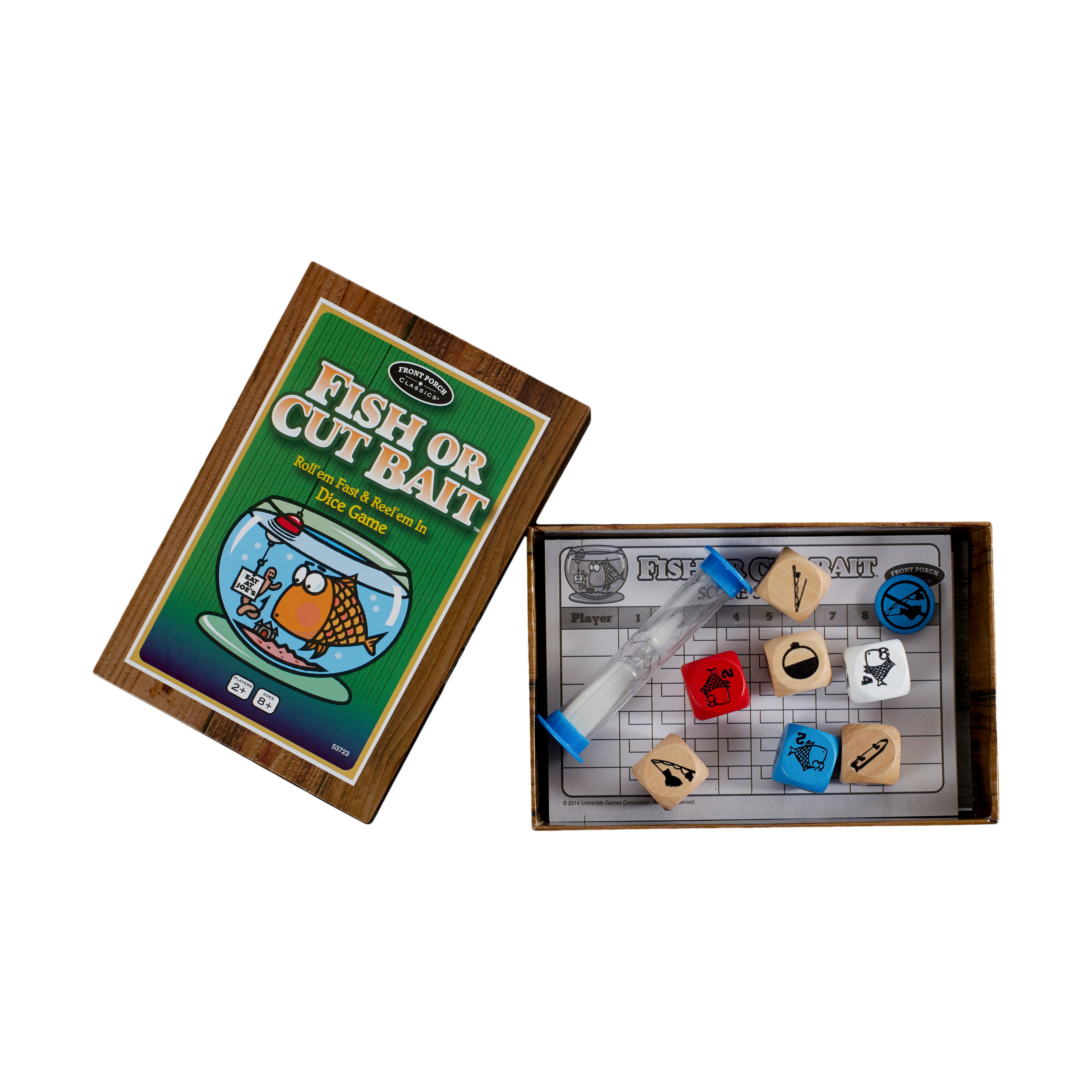 Alternative view of Fish or Cut Bait: Fast-Paced Family Fishing Dice Game