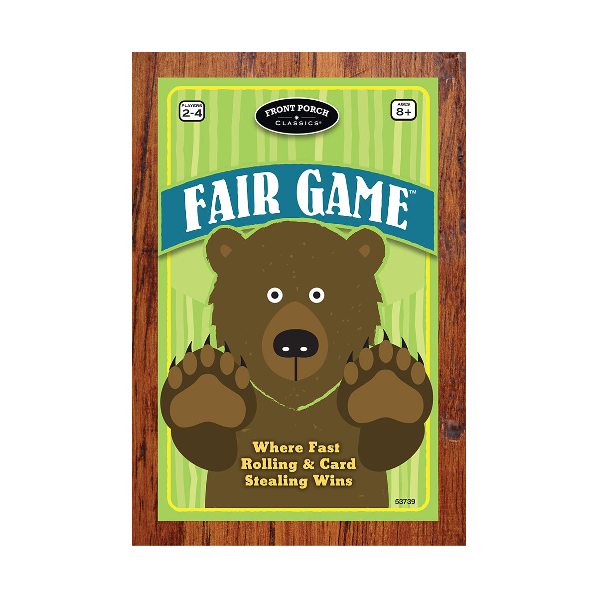 Alternative view of Fair Game - Dice-Rolling, Card-Stealing Family Fun!
