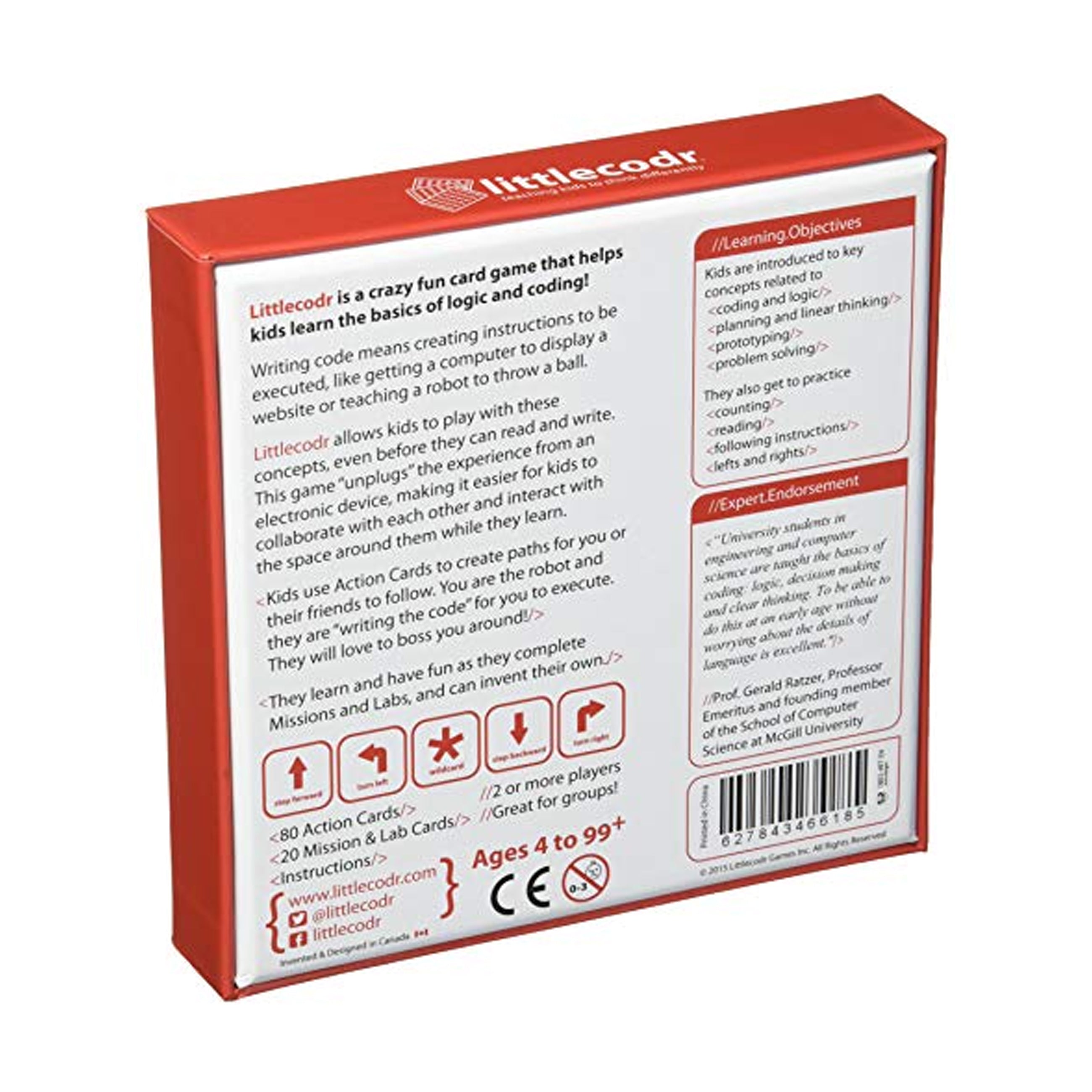 Alternative view of Littlecodr Kids' Coding Adventure Card Game