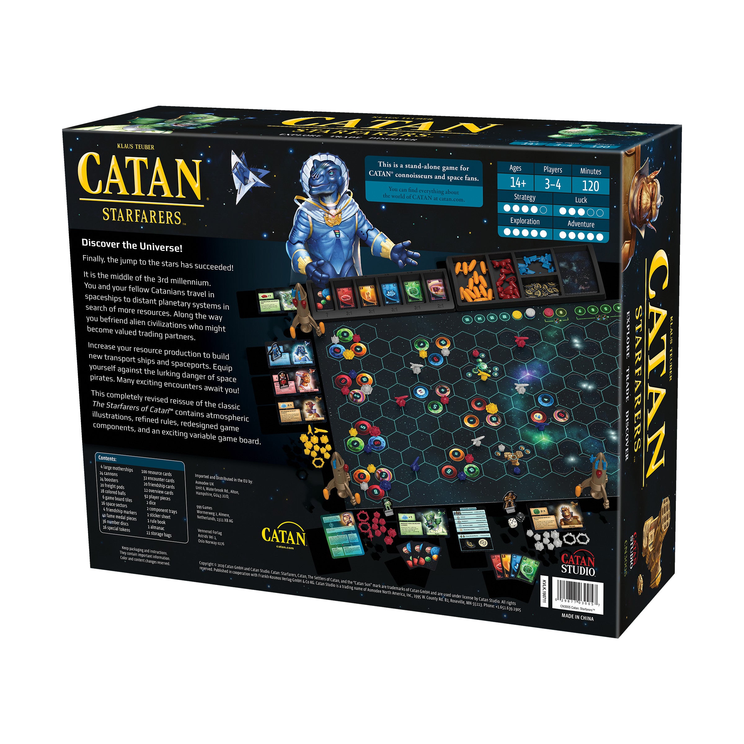 Alternative view of Catan: Starfarers 2nd Edition - Galactic Strategy Board Game