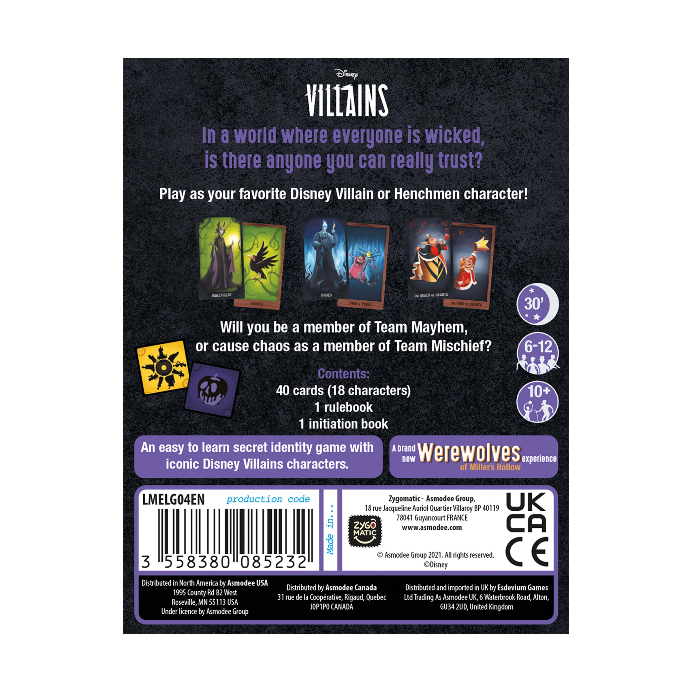 Gathering of the Wicked - Disney Villains: A Werewolves of Miller's Hollow Game - Image 4