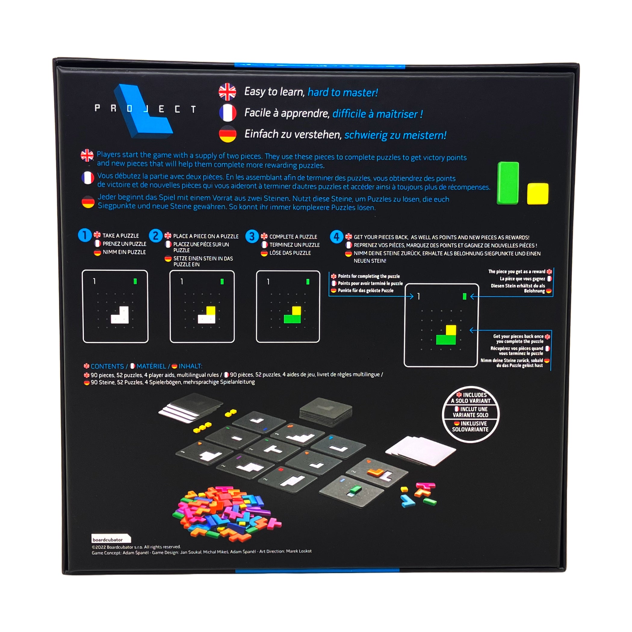 Project L: Ultimate Brain-Burning 3D Puzzle Board Game - Image 4