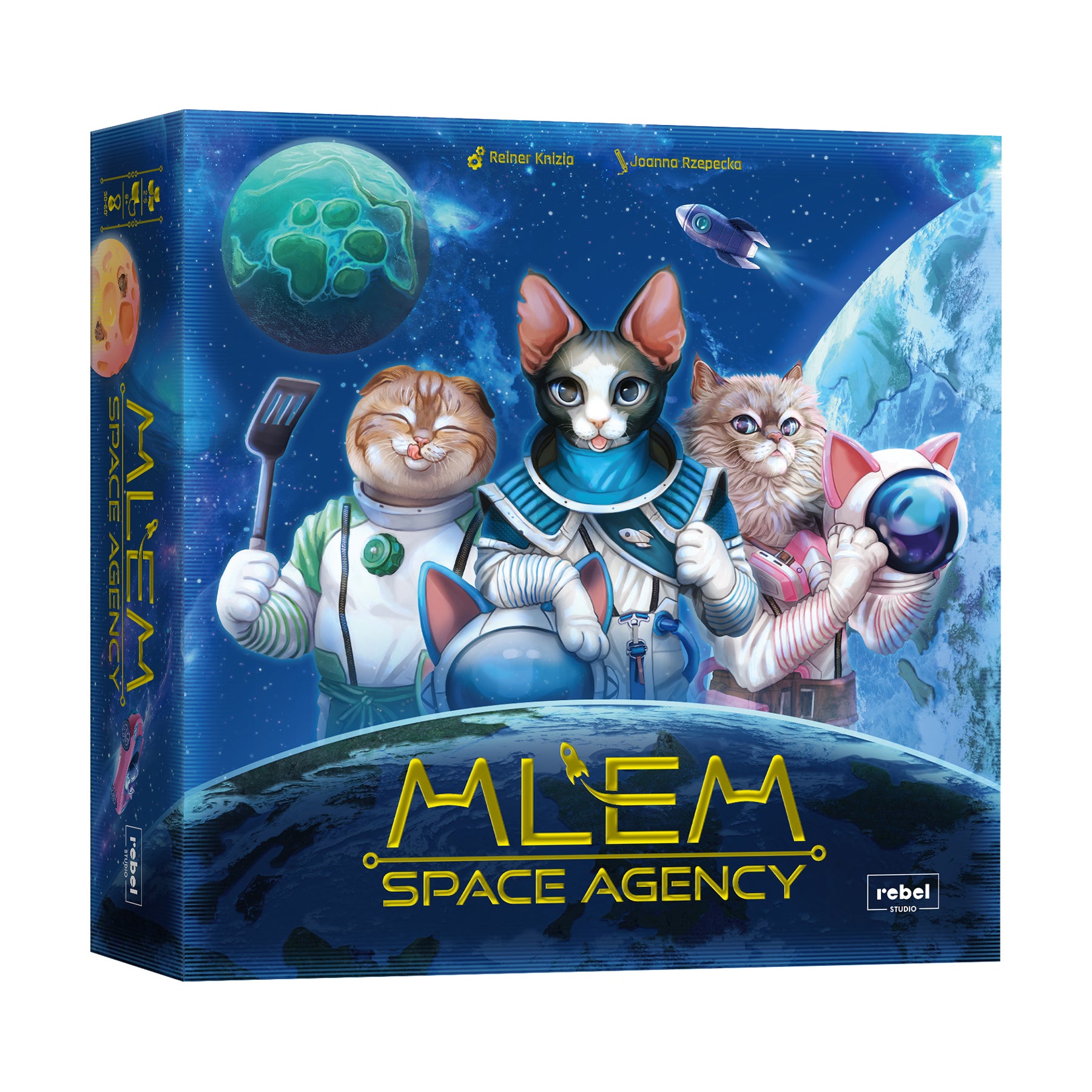 Reiner Knizia's MLEM: Space Agency - Cosmic Cat Commanders - Image 2