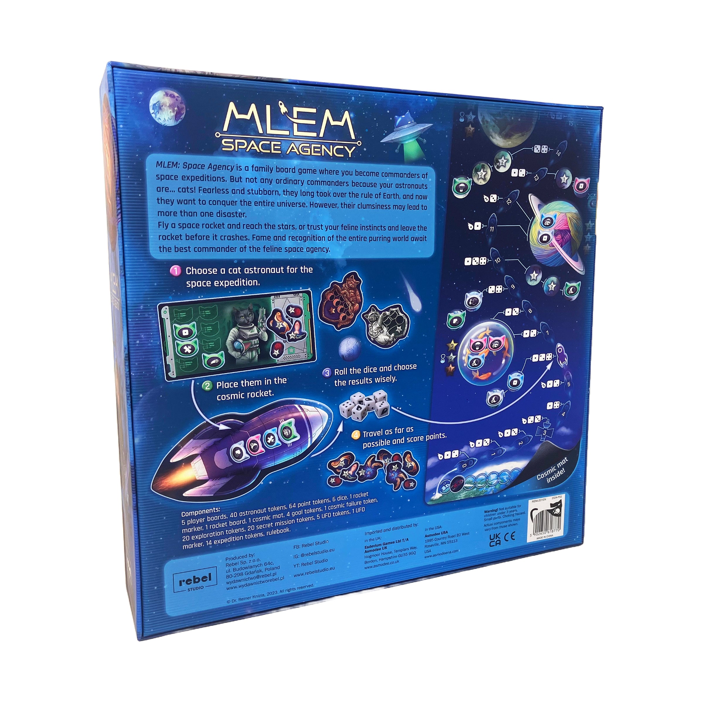 Reiner Knizia's MLEM: Space Agency - Cosmic Cat Commanders - Image 4